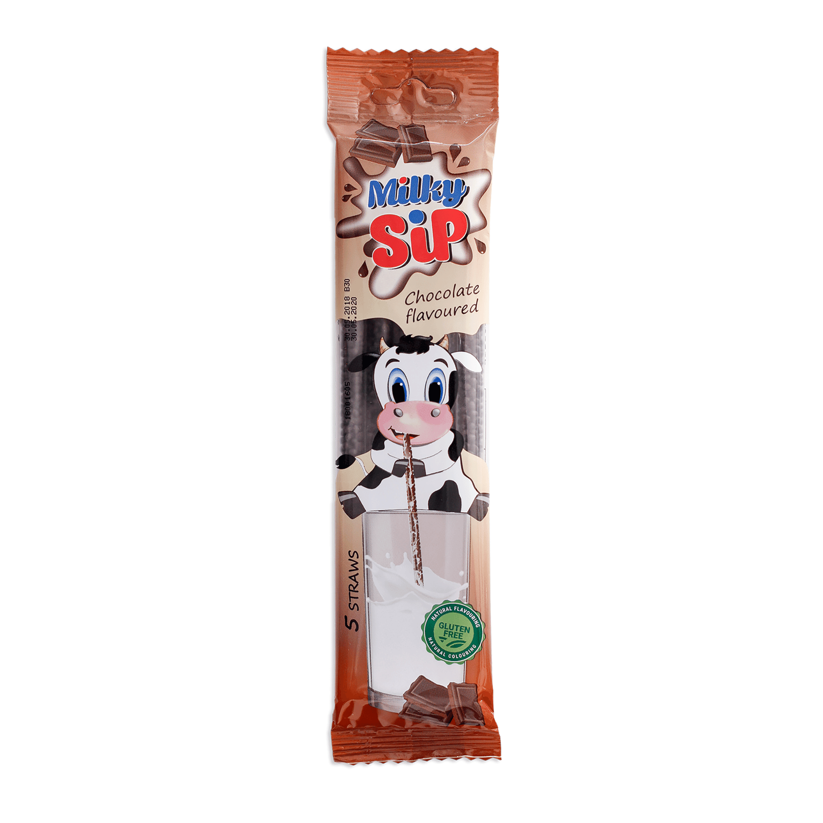 Трубочка Milky Sip ароматизована для молока шоколад - 1