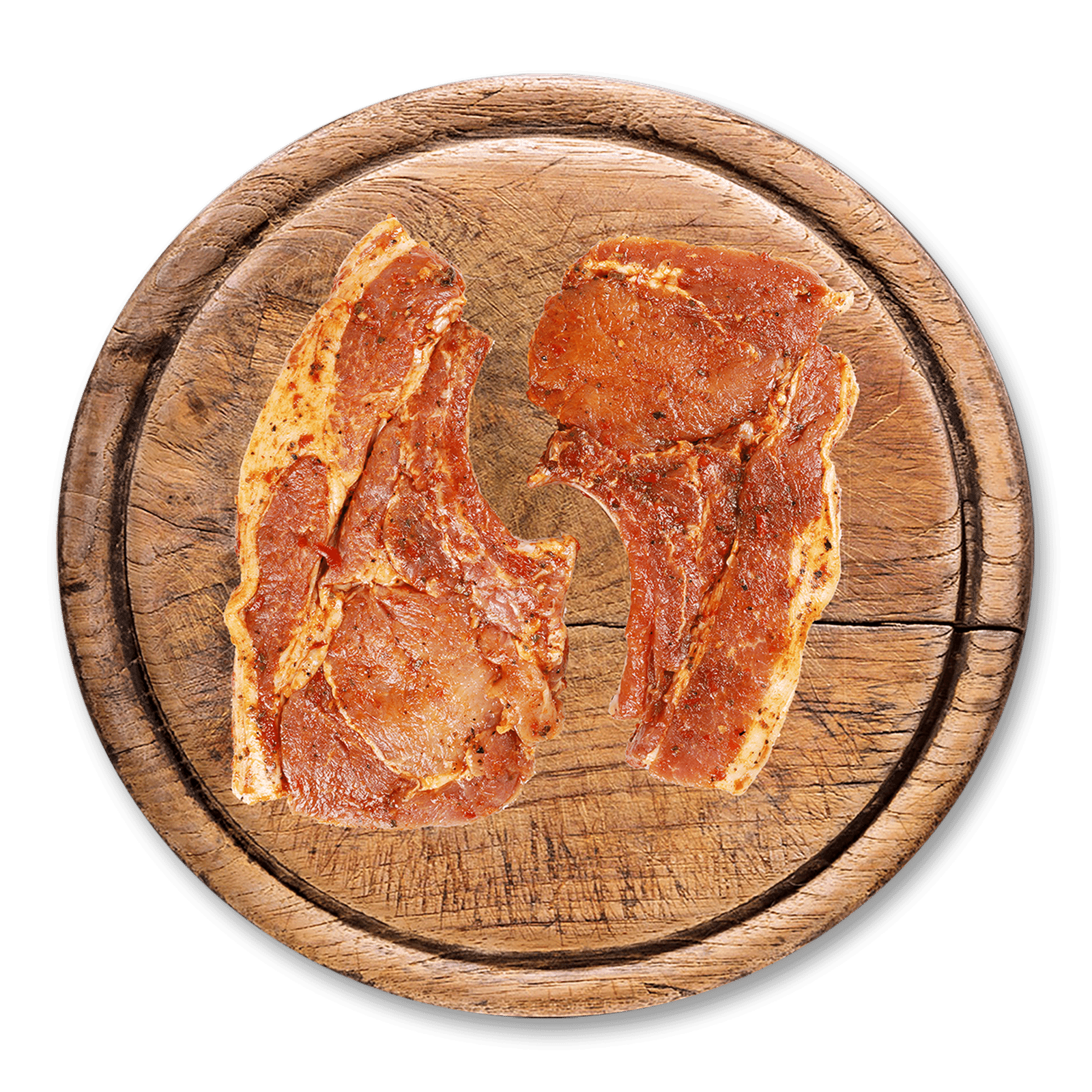 Свинячий стейк з корейки в маринаді «Кавказький» - 1