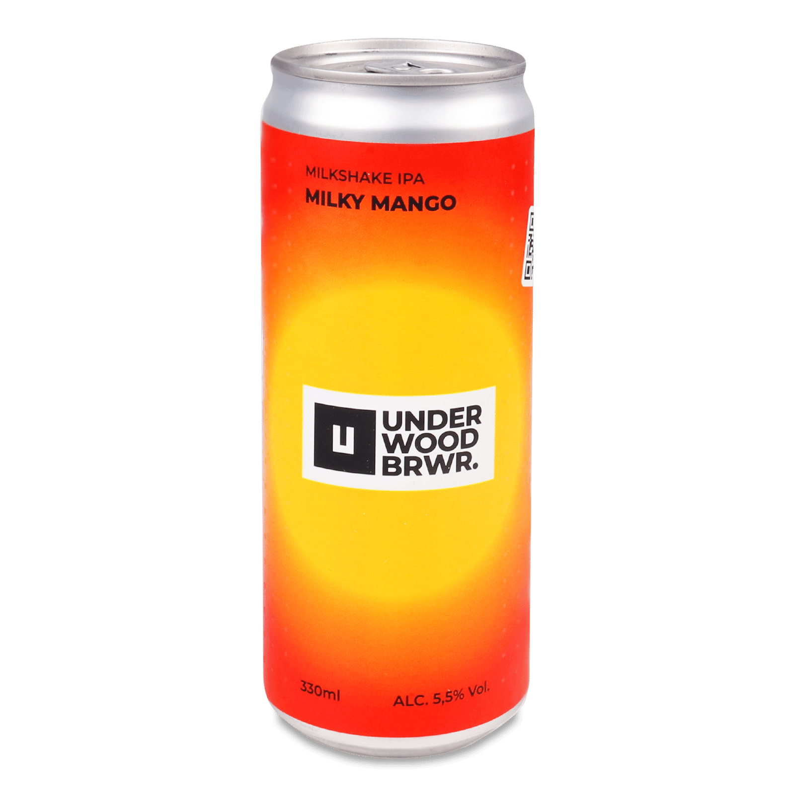 Пиво Underwood Brewery Milky Mango світле нефільтроване з/б - 1
