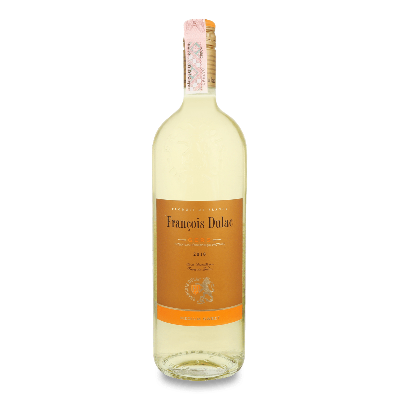 Вино Francois Dulac VdP blanc medium sweet - 1