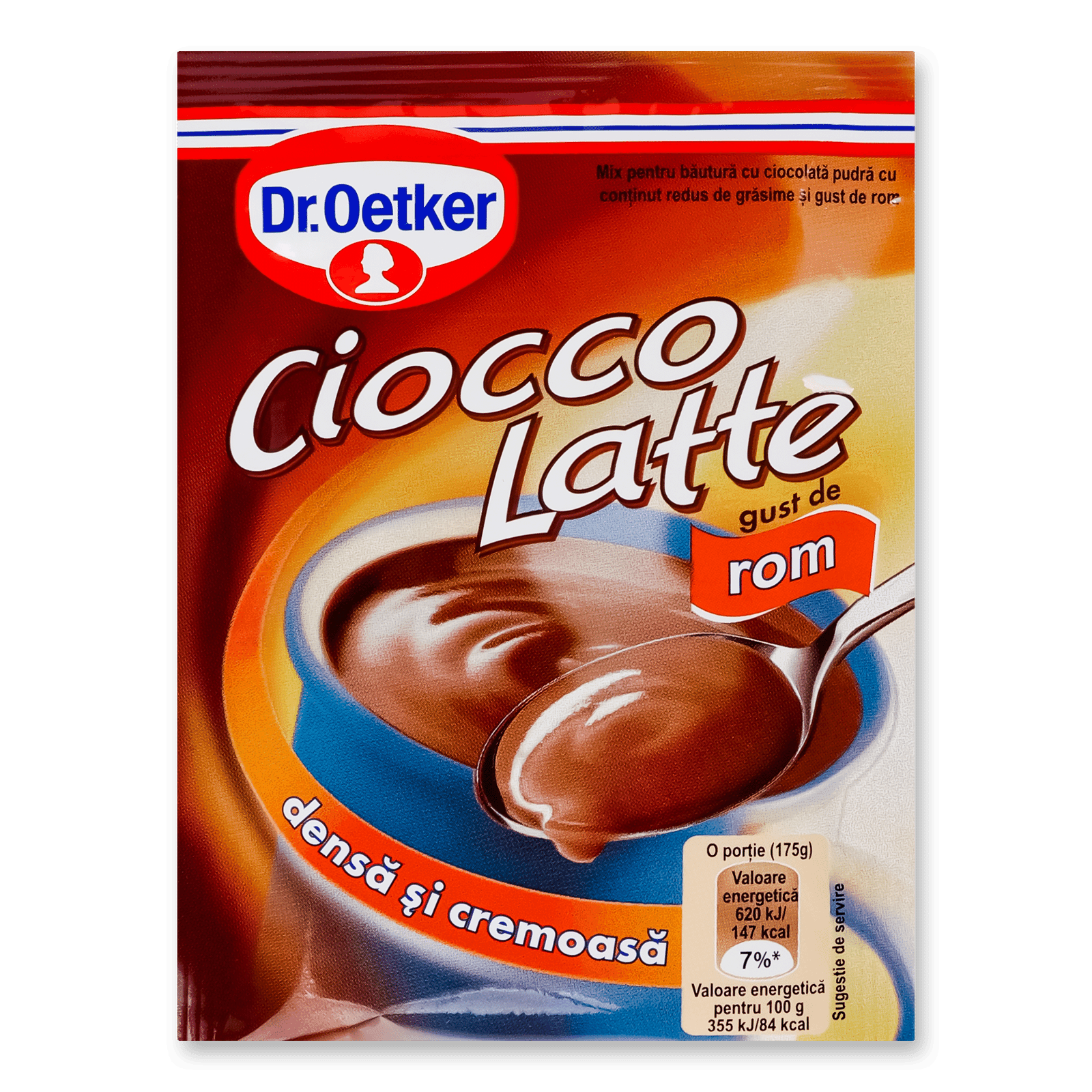 Суміш Dr.Oetker для гарячого шоколаду зі смак рому - 1