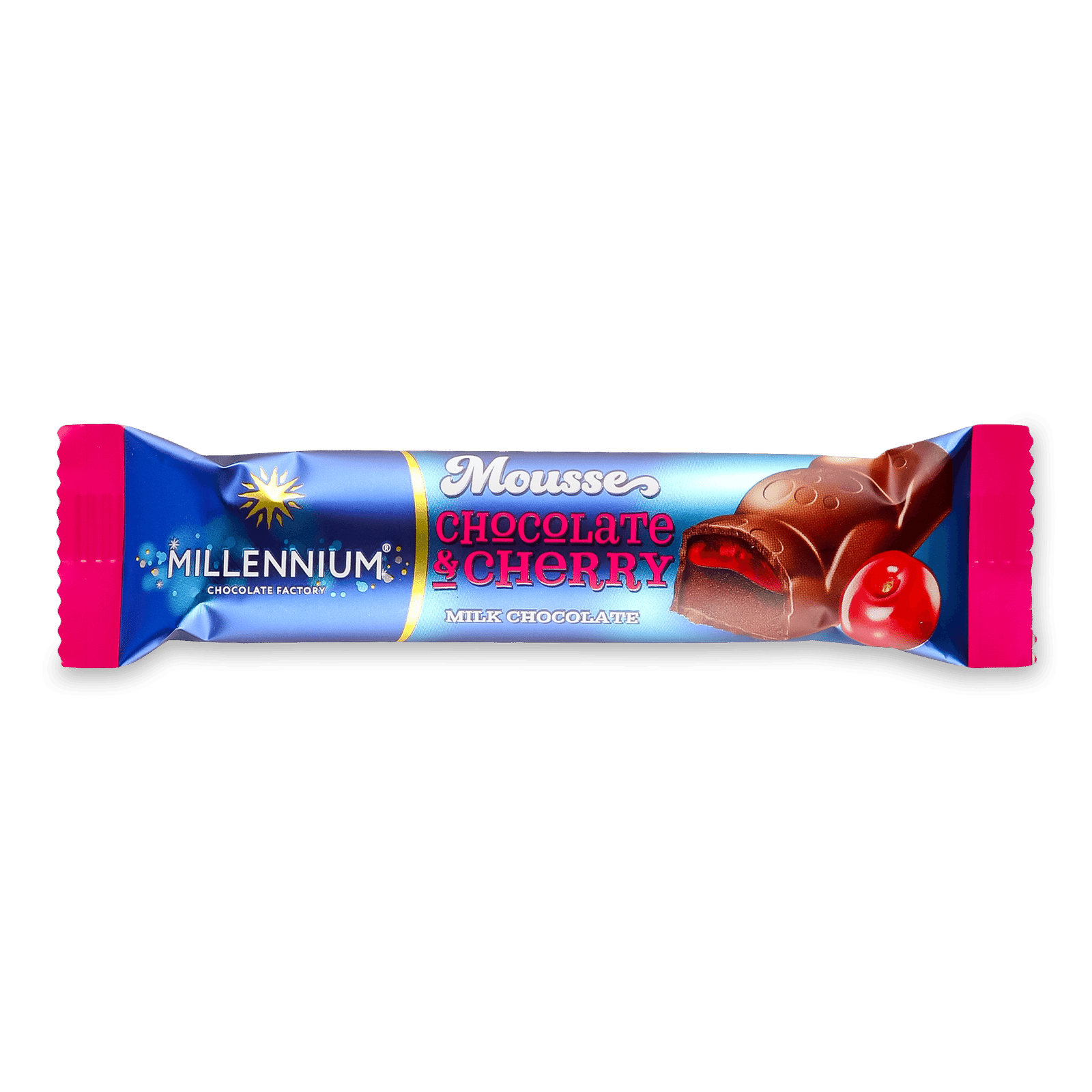 Шоколад молочний Millennium Mousse Chocolate&Cherry - 1