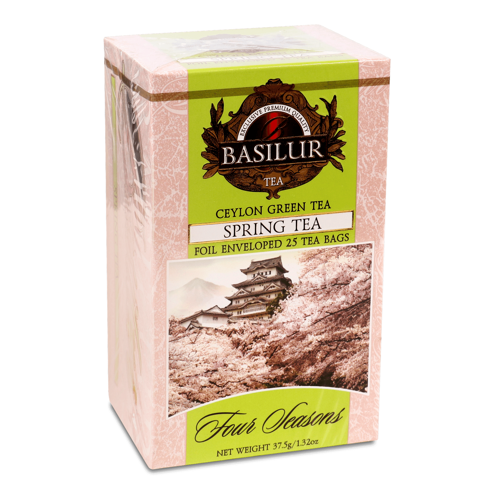 Чай зелений Basilur Four Seasons з вишнею - 1