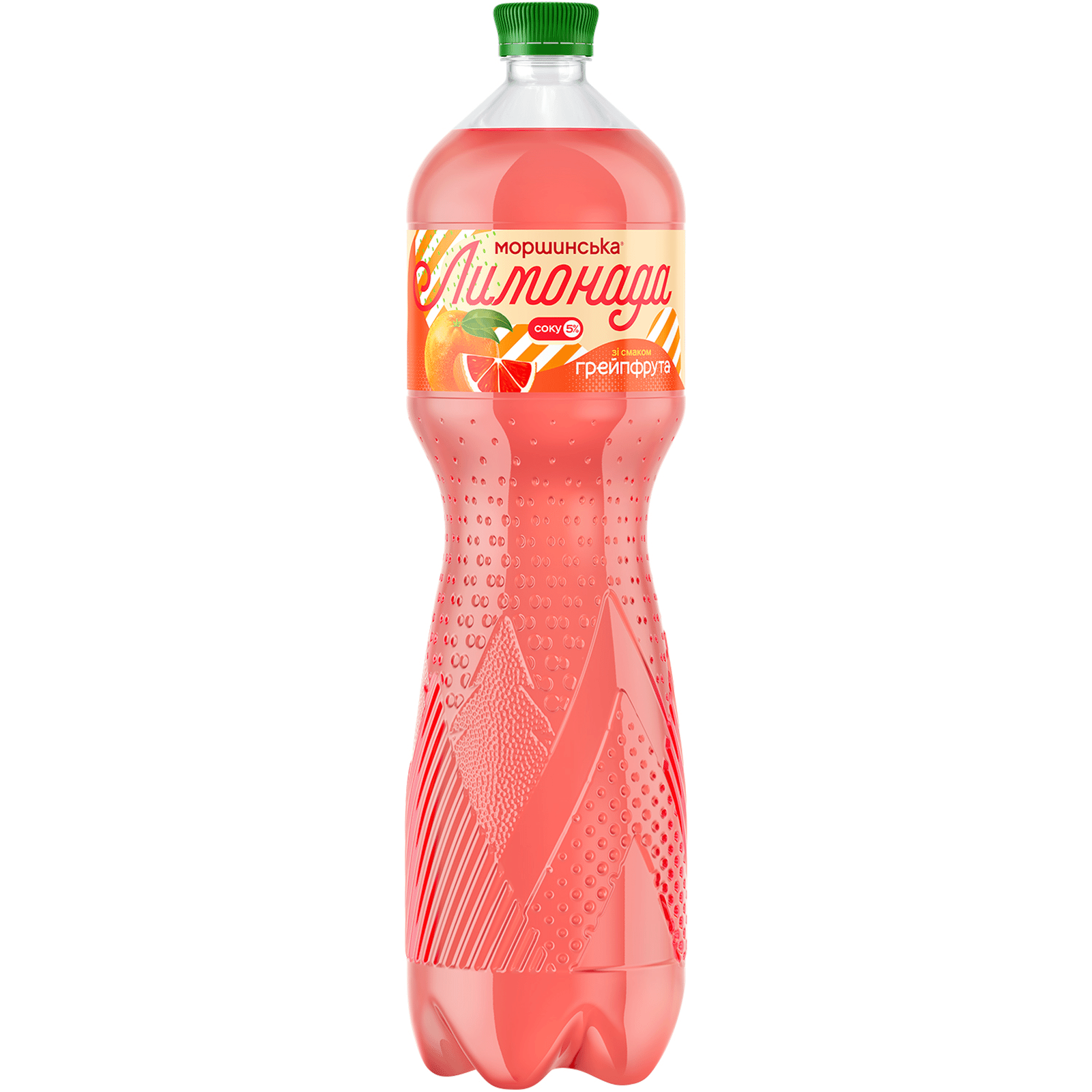 Напій соковмісний Моршинська Лимонада грейпфрут - 1