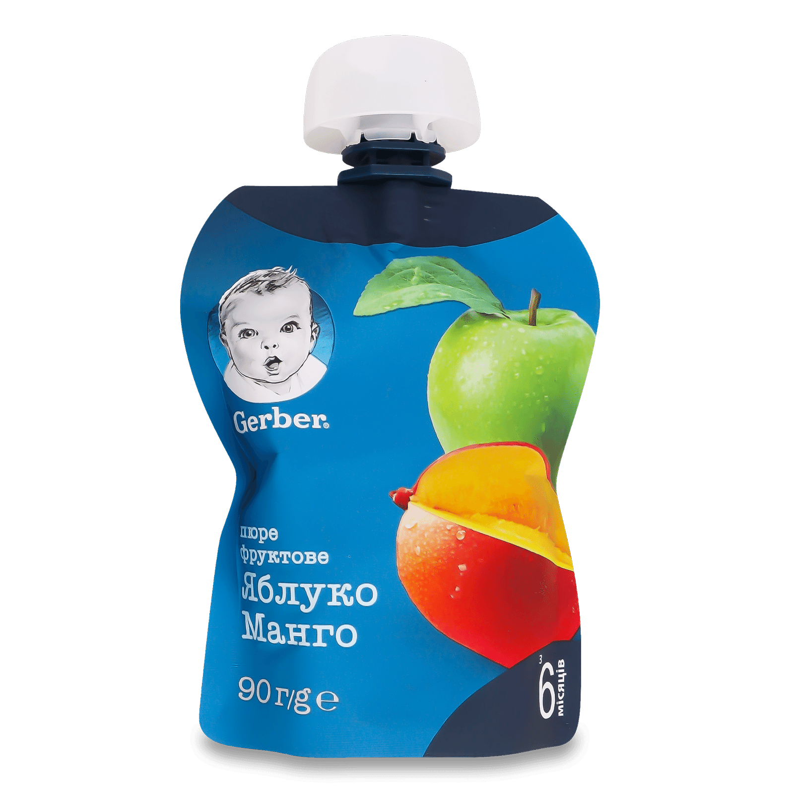 Пюре Gerber яблуко-манго - 1