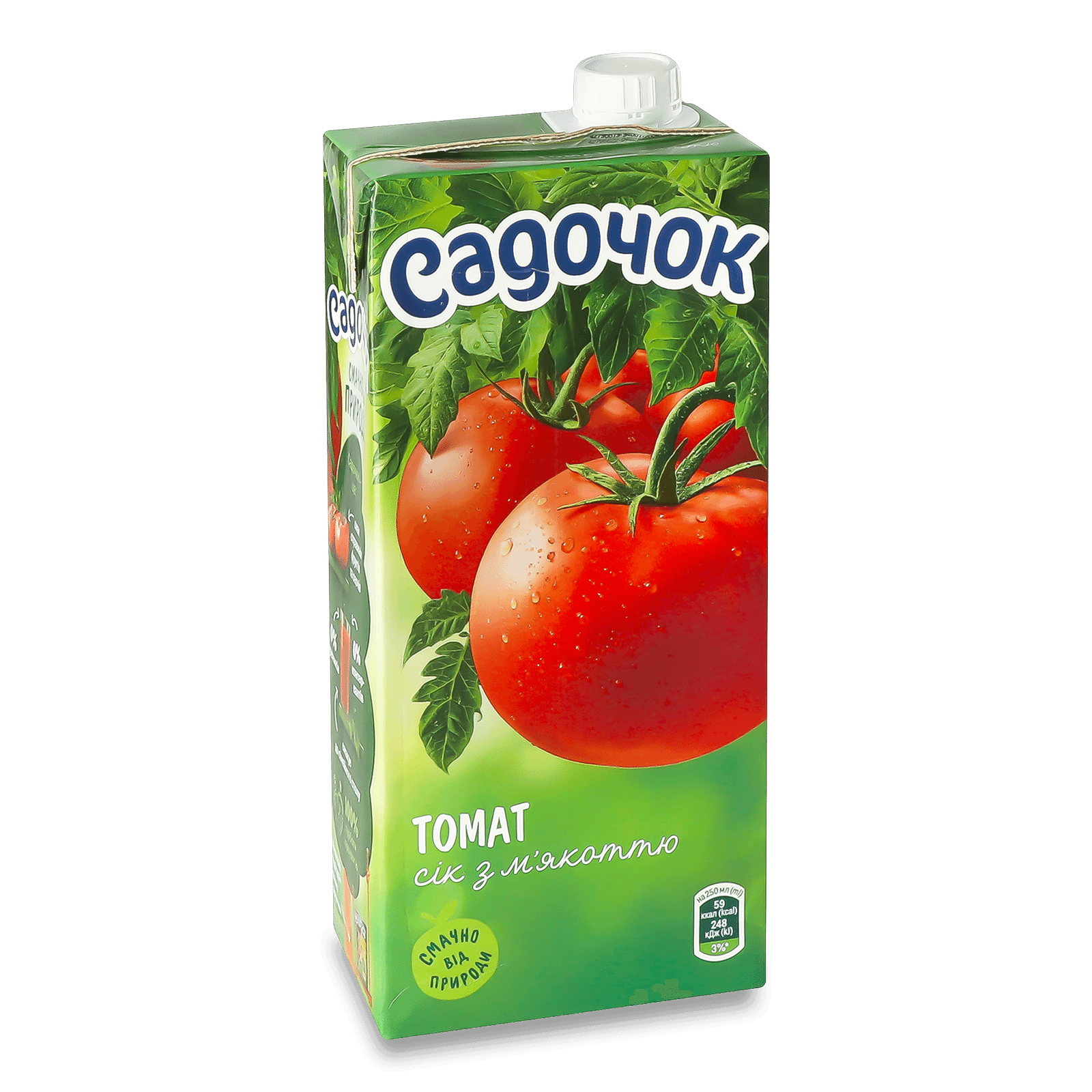 Сік Садочок томатний з м'якоттю - 1