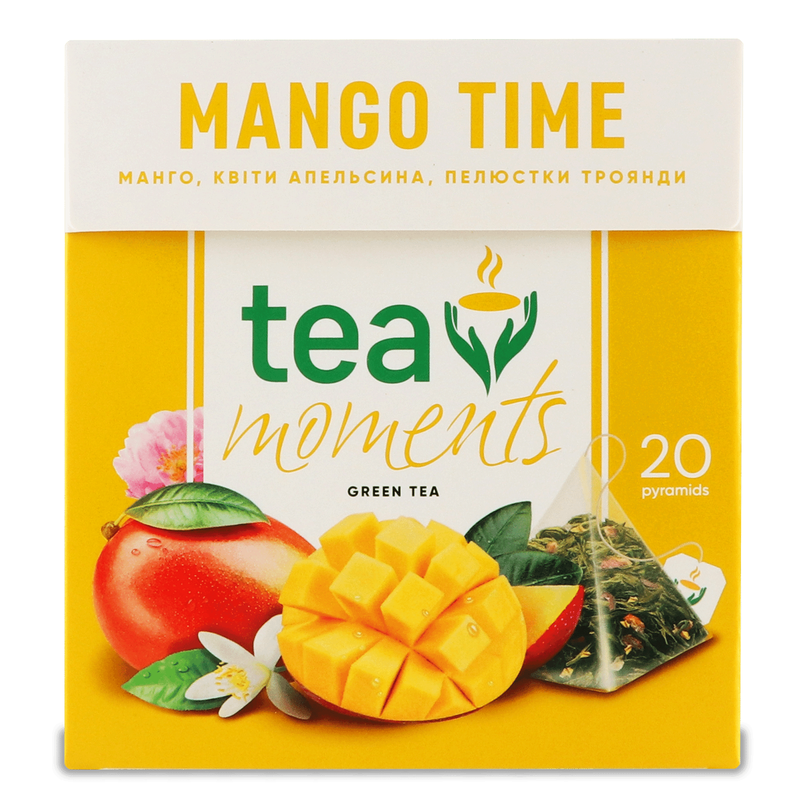 Чай зелений Tea Moments Mango Time - 1