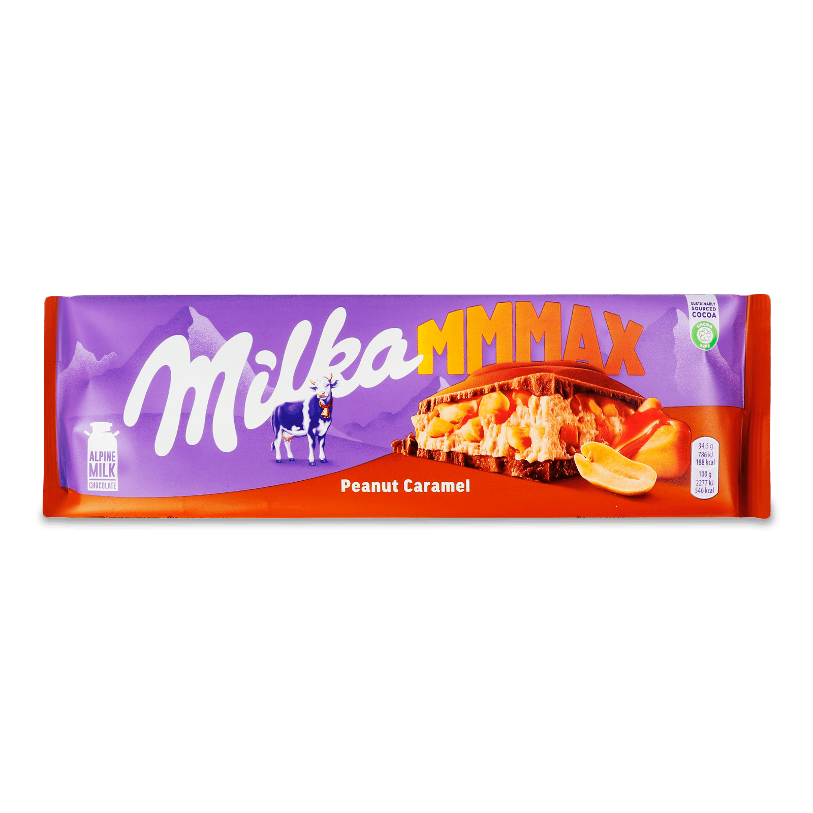 Шоколад Milka з арахісом і карамеллю - 1