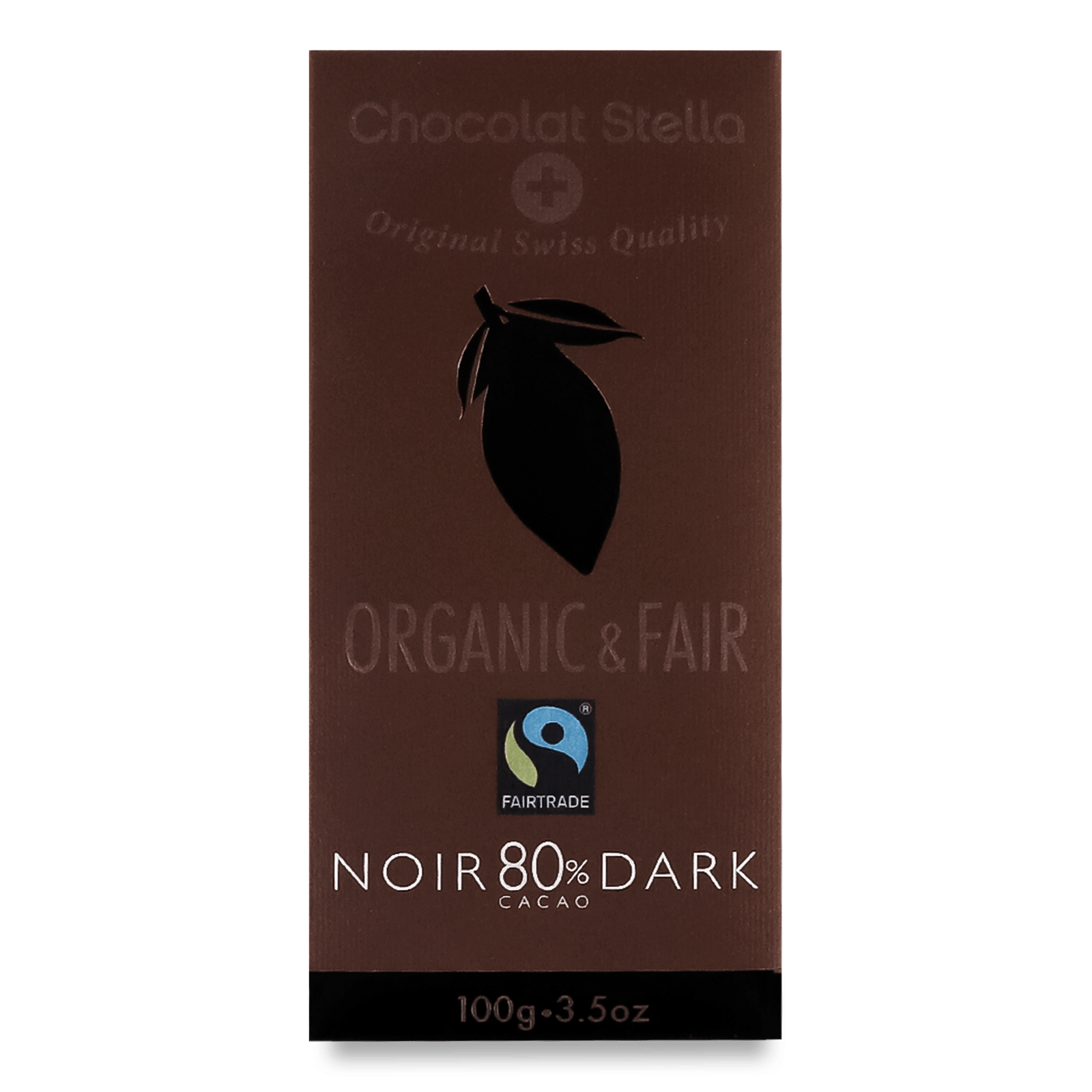 Шоколад чорний Chocolat Stella органічний 80% - 1