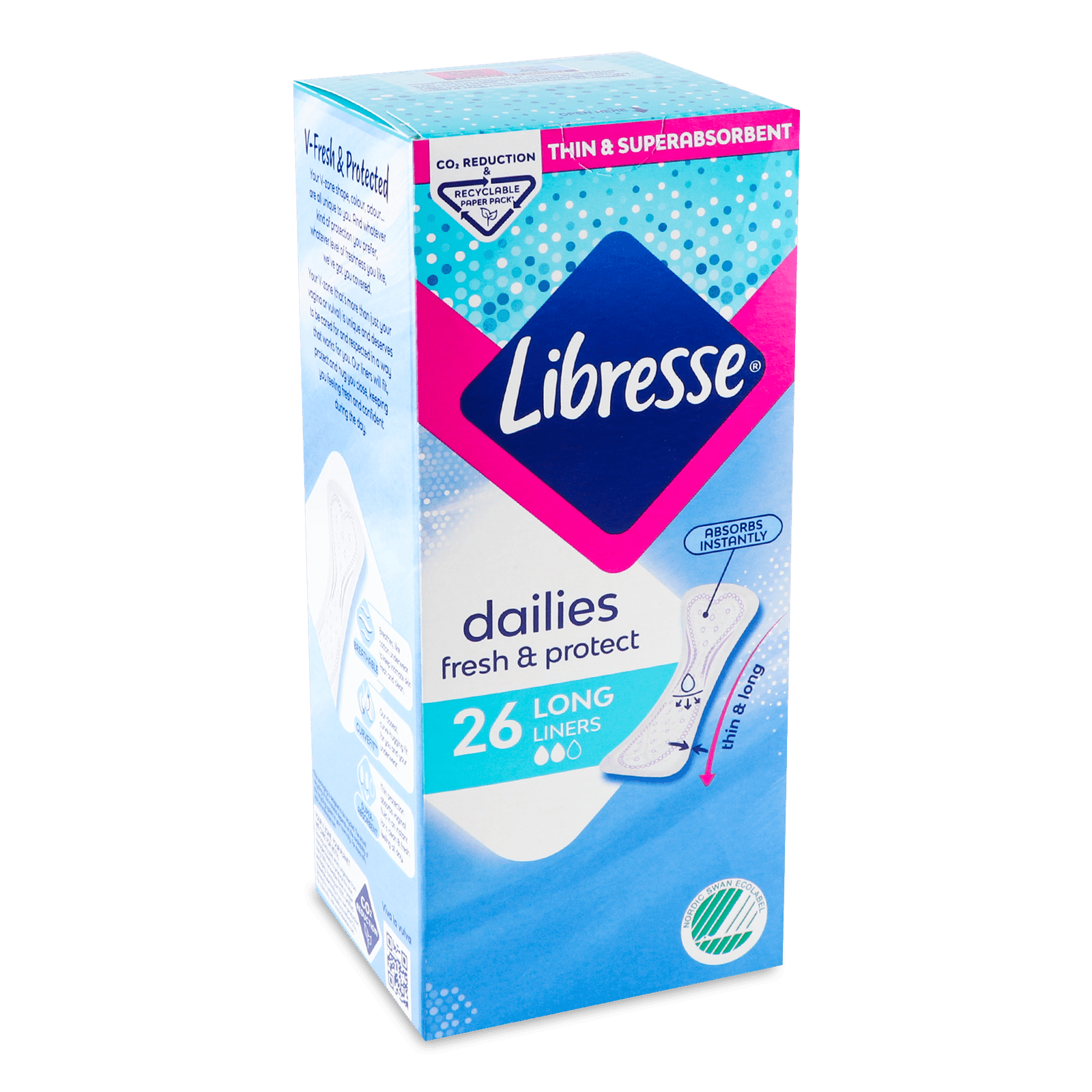 Прокладки гігієнічні Libresse Daily Fresh Normal - 1