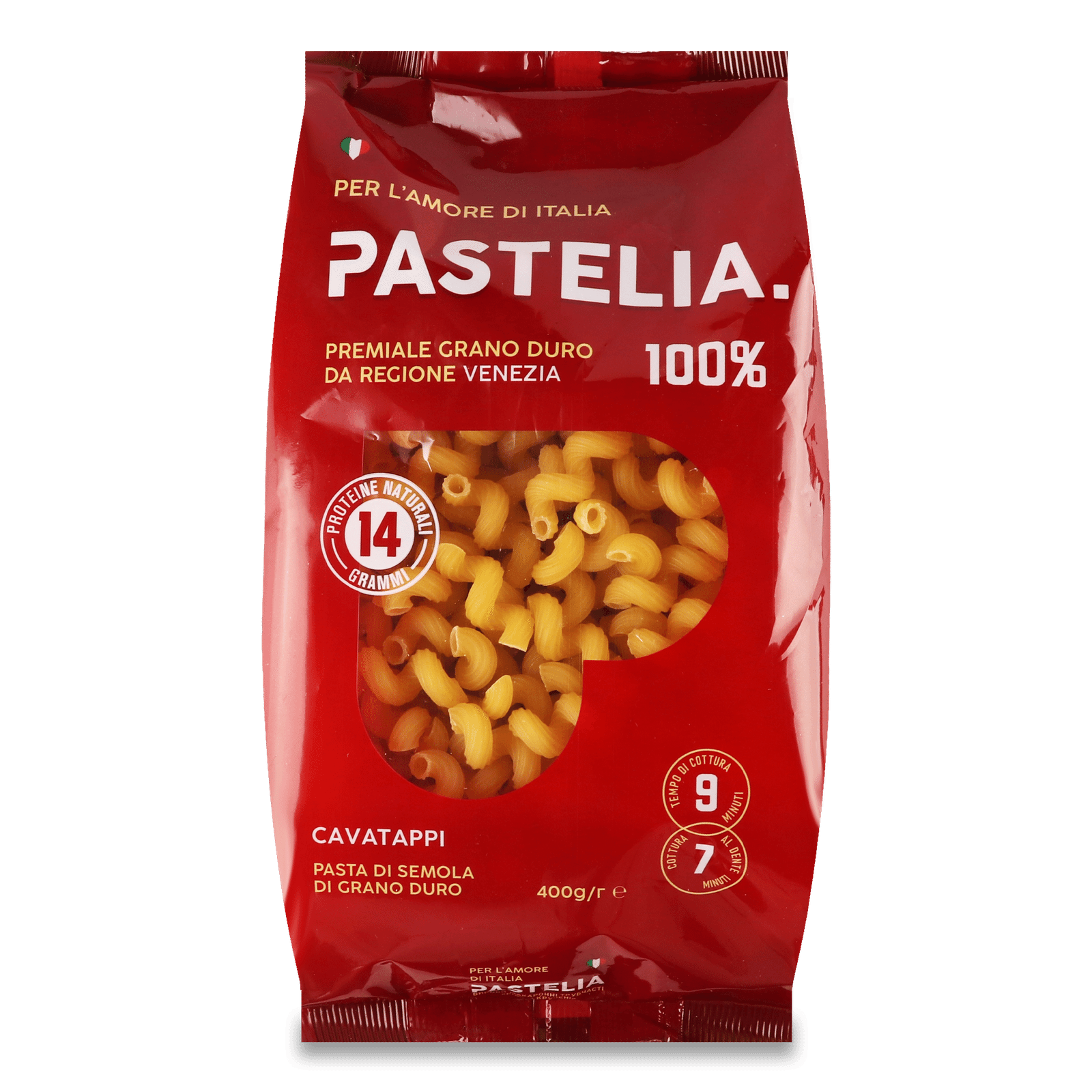 Вироби макаронні Pastelia Cavatappi - 1