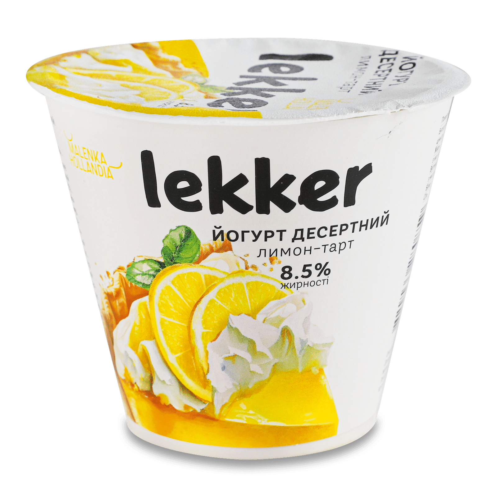 Йогурт Lekker лимон-тарт десертний 8,5% стакан - 1