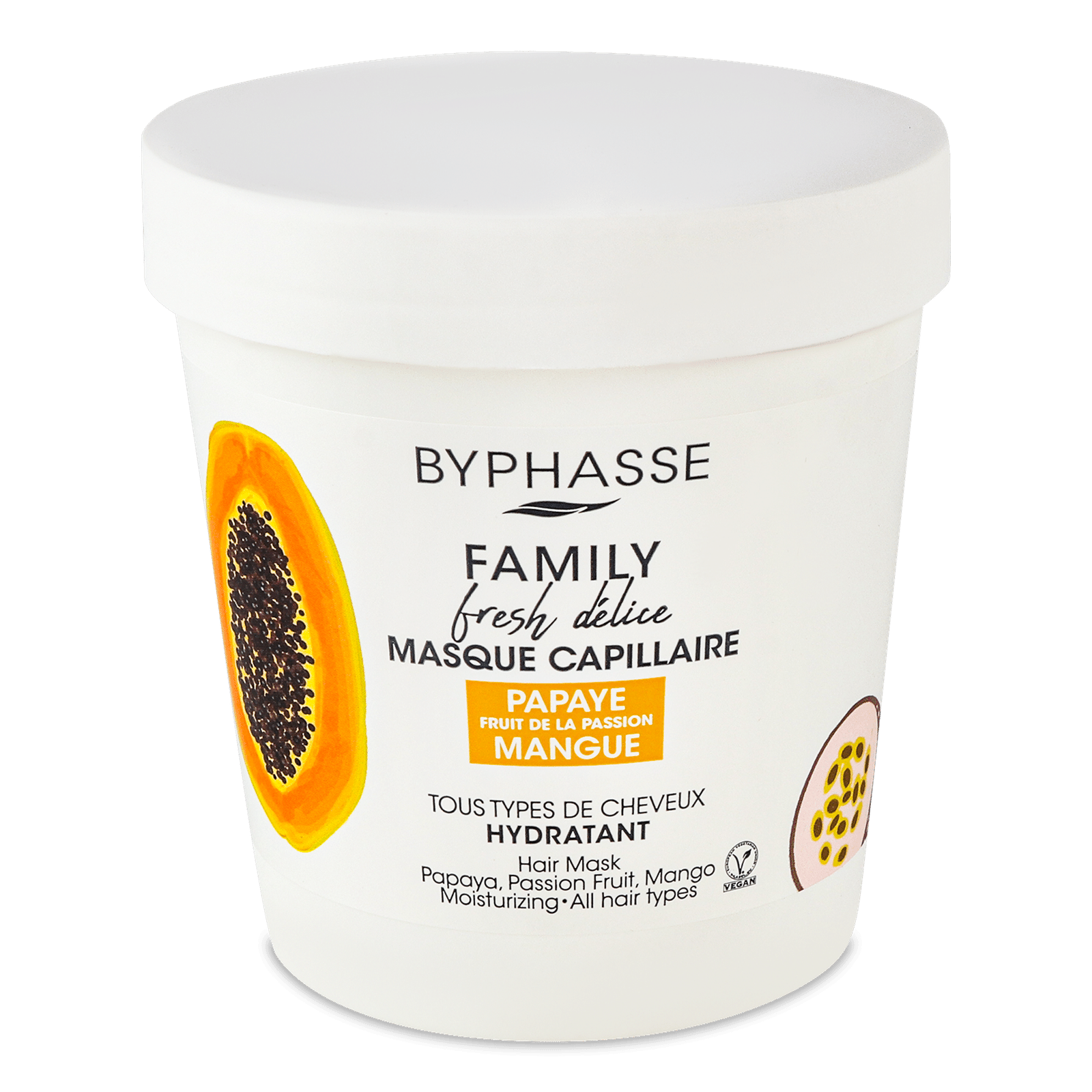 Маска Byphasse Family з папаєю, маракуєю та манго - 1