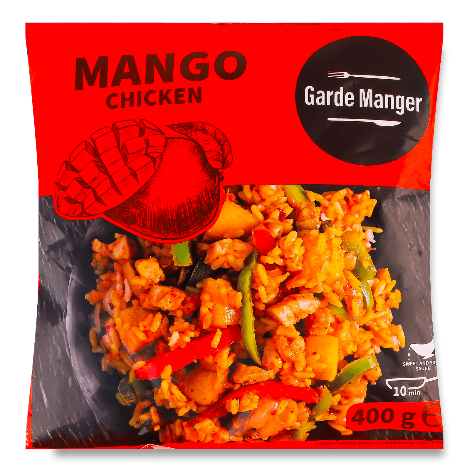 Рис Garde Manger з куркою та манго - 1