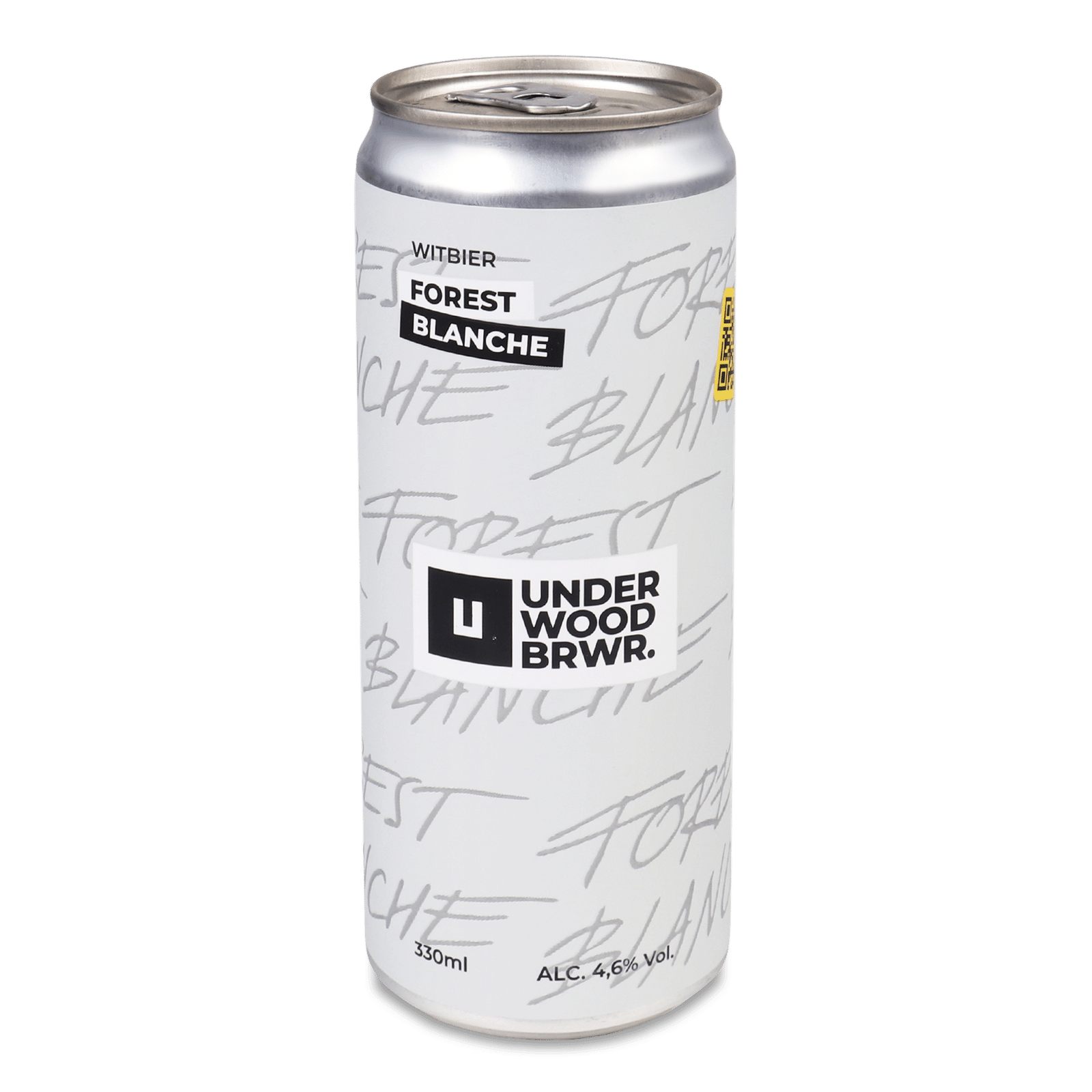 Пиво Underwood Brewery Forest Blanche світле нефільтроване з/б - 1