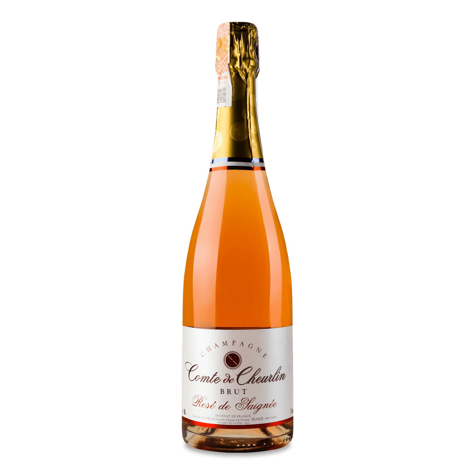 Шампанське Comte de Cheurlin Rose de Saignee Brut - 1
