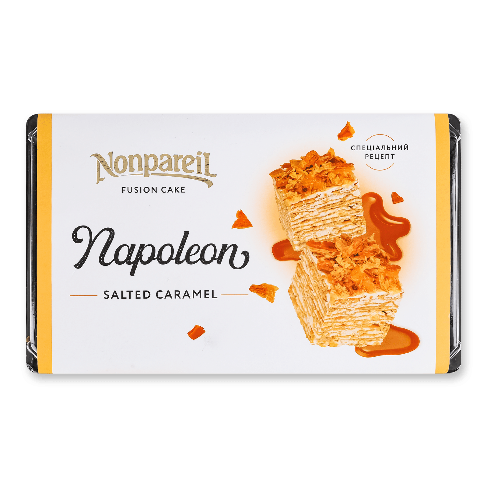 Торт Nonpareil «Наполеон» з солоною карамеллю - 1