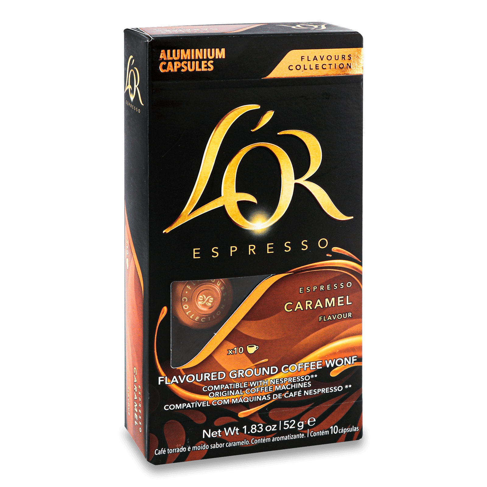 Кава мелена L'OR Espresso Caramel 10 капсул - 1