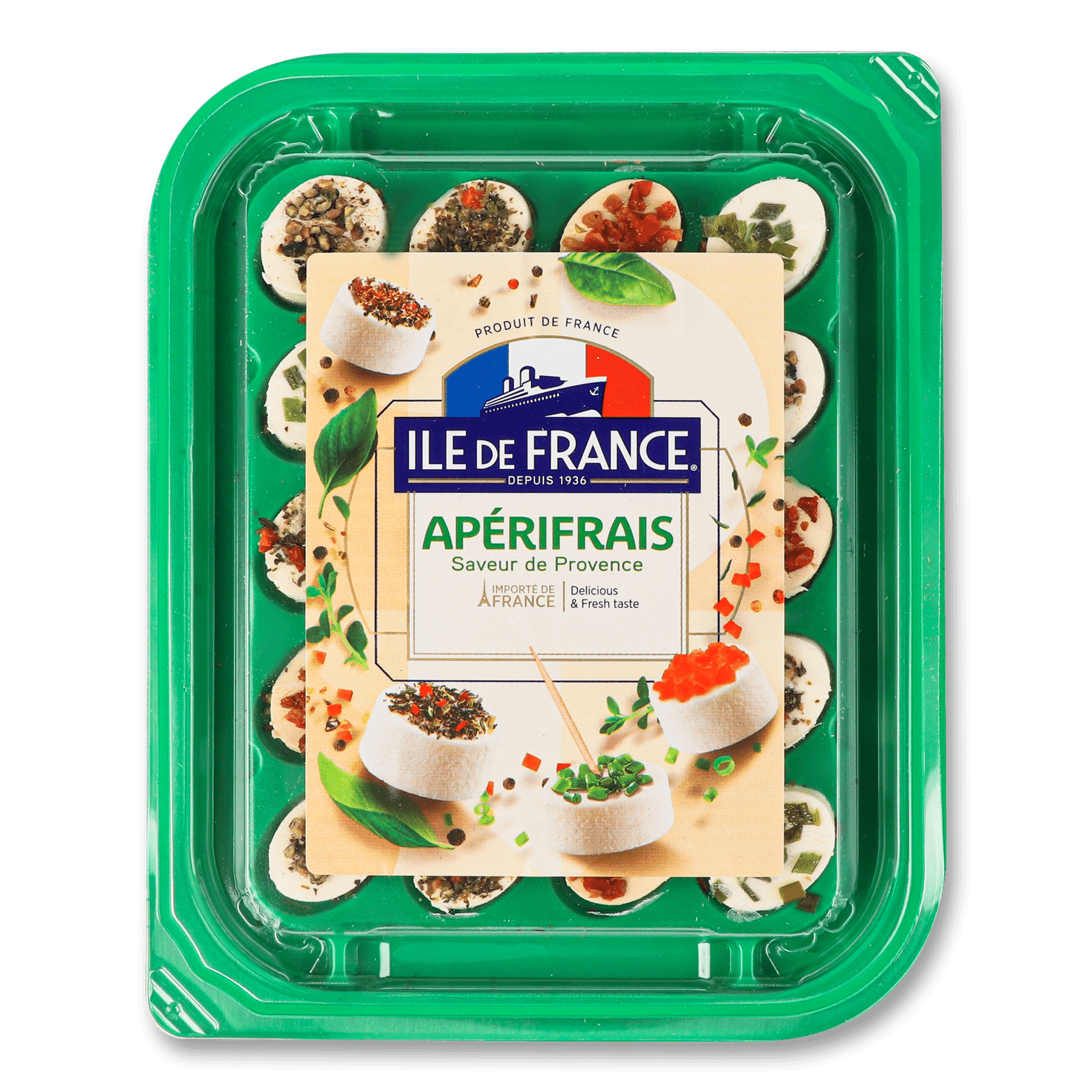 Сир Ile de France Aperifrais зі смаками провансу - 1