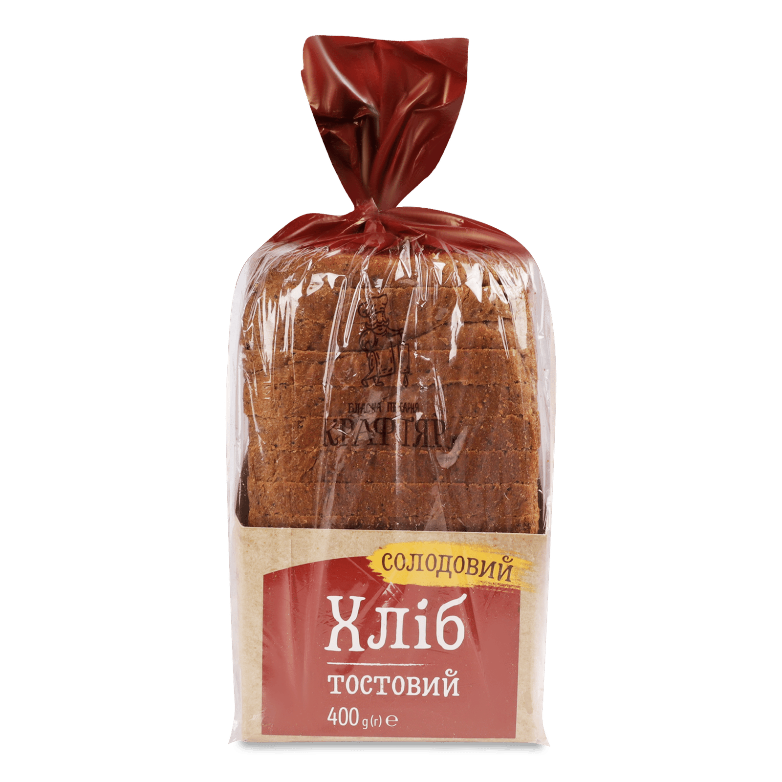 Хліб «Крафтяр» тостовий солодовий - 1