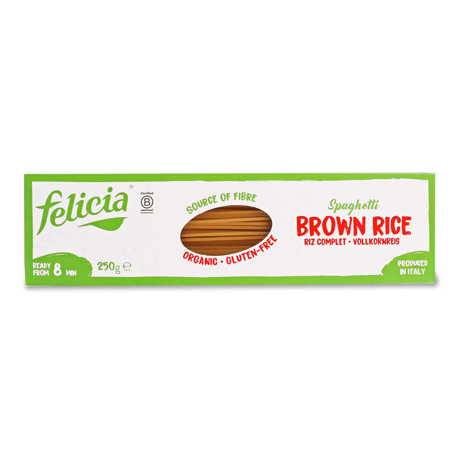 Вироби макаронні Felicia Спагетті з рису органічні - 1