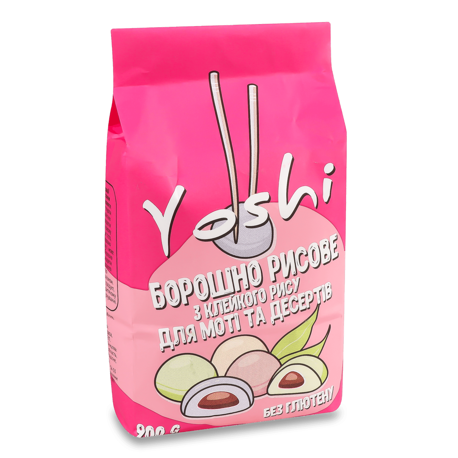 Борошно Yoshi рисове з клейкого рису для моті-десертів - 1
