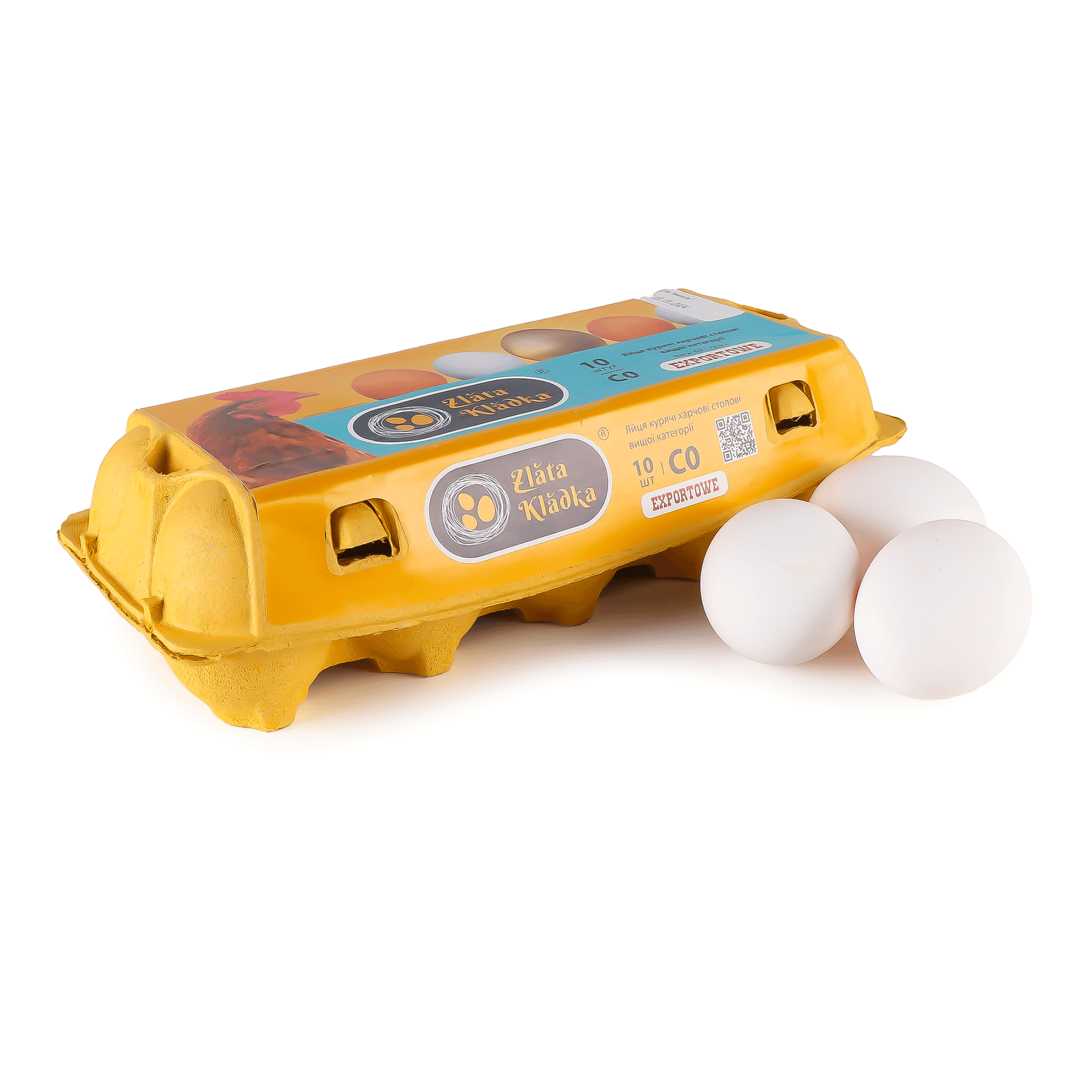 Яйця курячі Zlata Kladka Exportowe С0 - 1