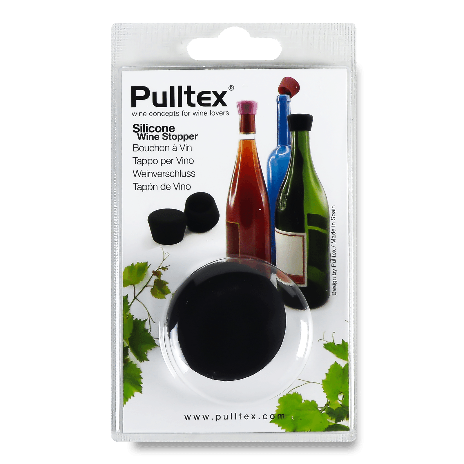 Пробка для вина Pulltex силікон - 1