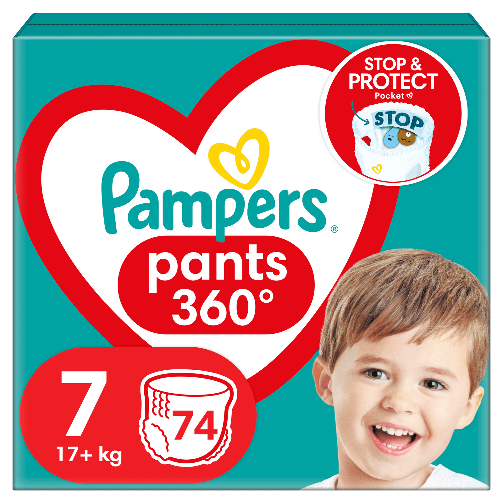 Підгузки-трусики Pampers Pants 7 (17+ кг) - 1