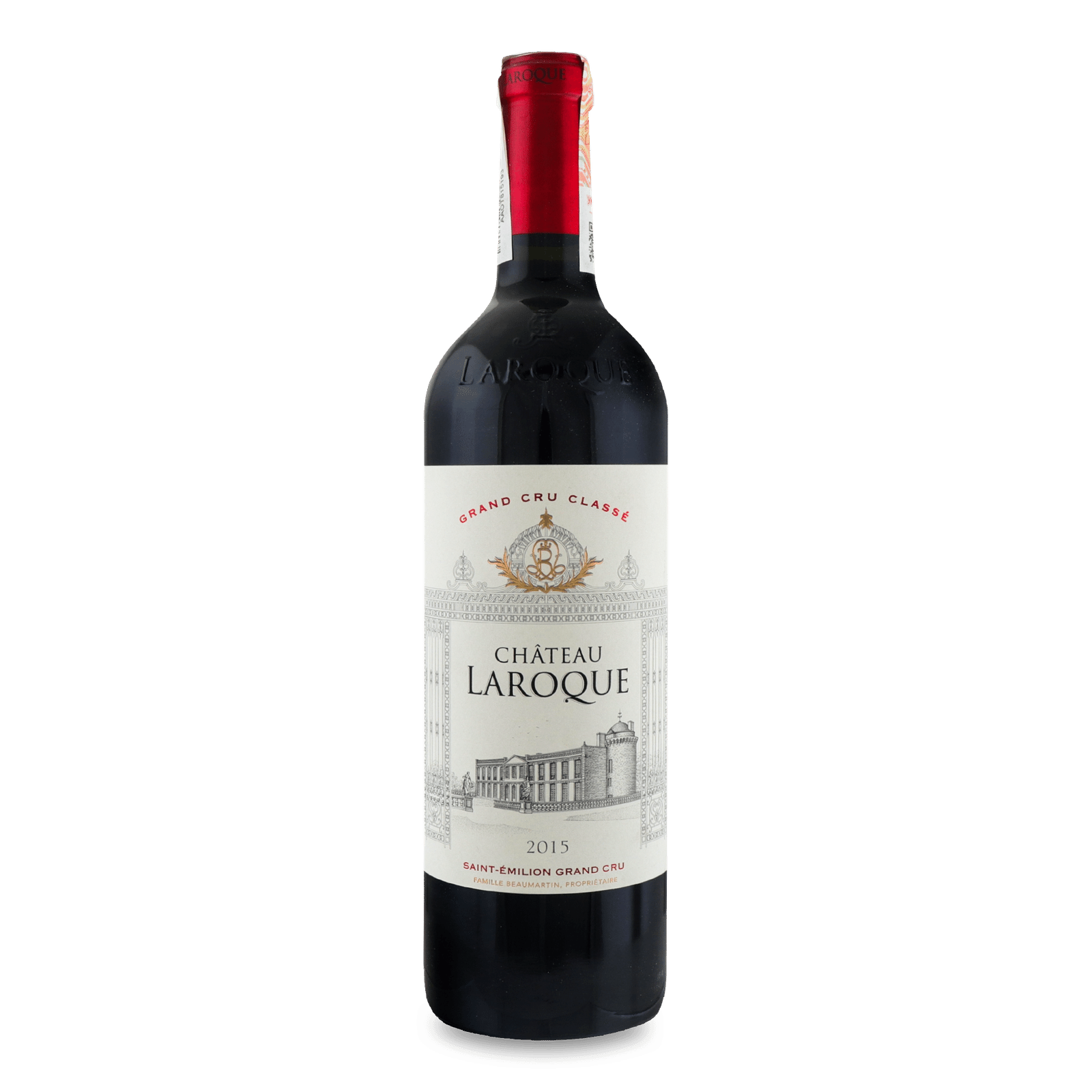 Вино Chateau Laroque Saint-Emilion Grand Cru Classe 2015 - 1