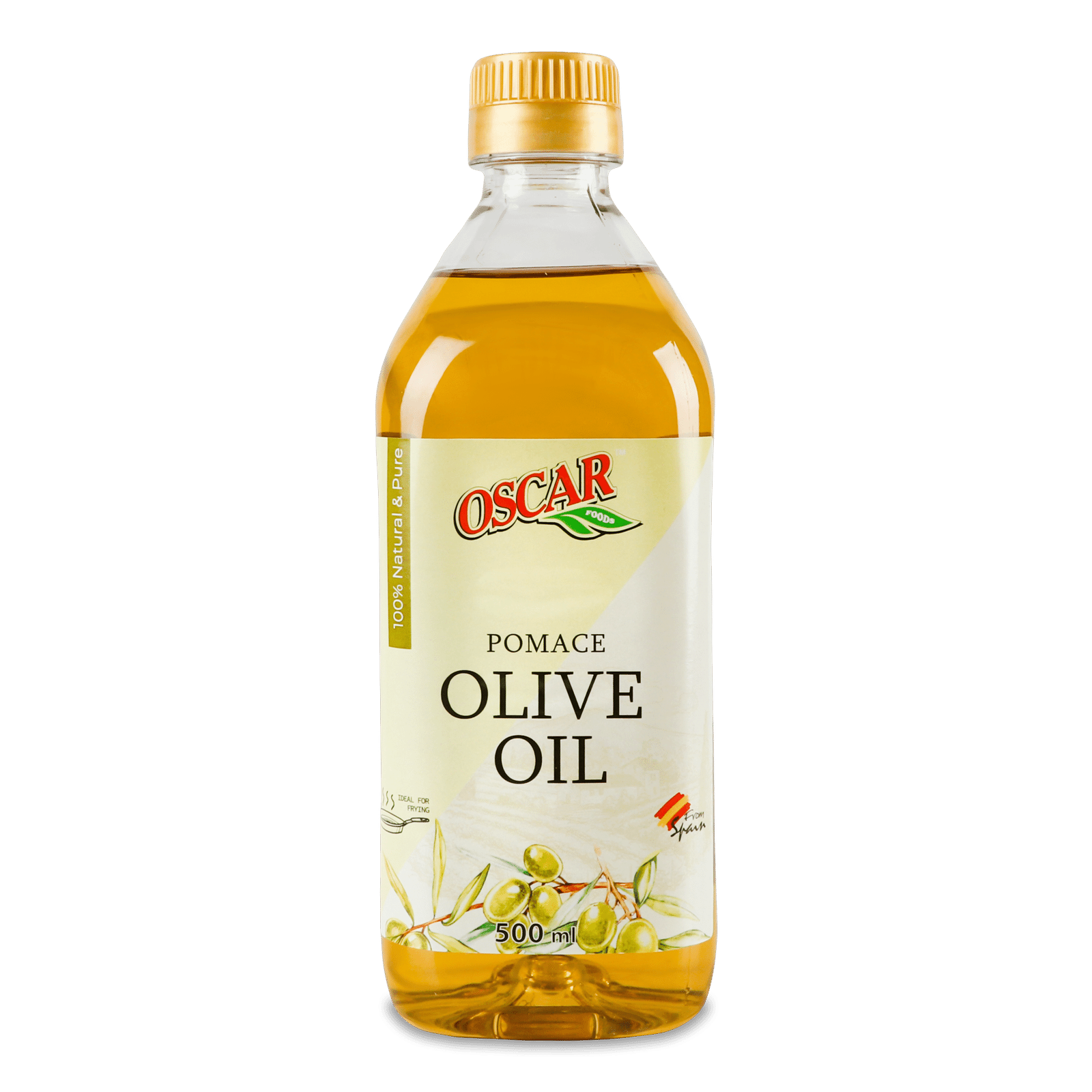 Олія Oscar Pomace оливкова рафінована з вижимок - 1