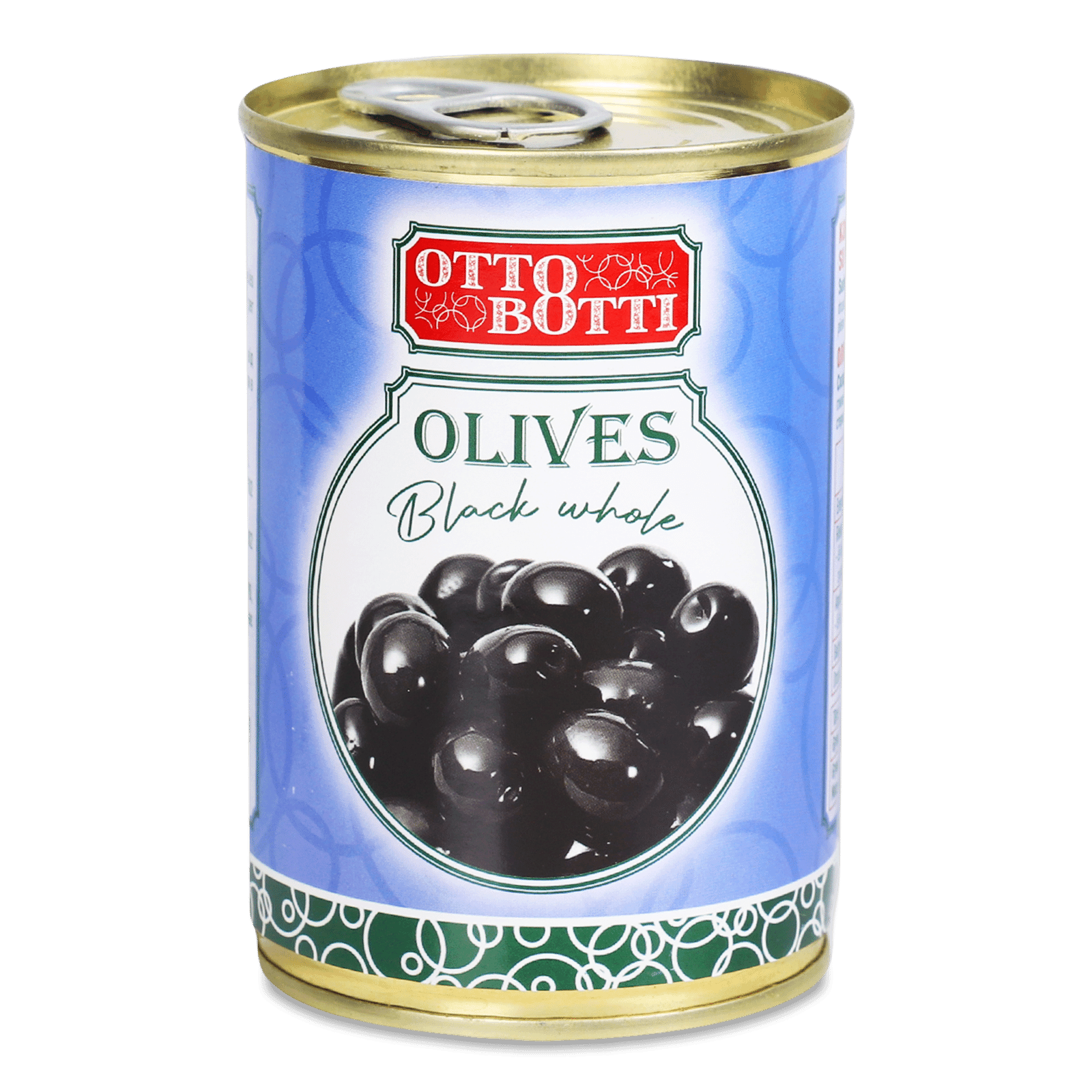 Оливки чорні Otto Botti цілі - 1