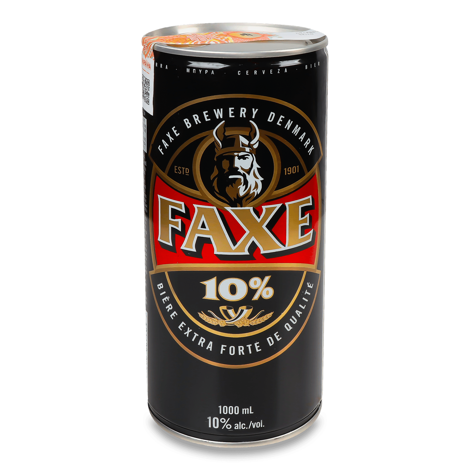 Пиво Faxe 10% світле фільтроване - 1