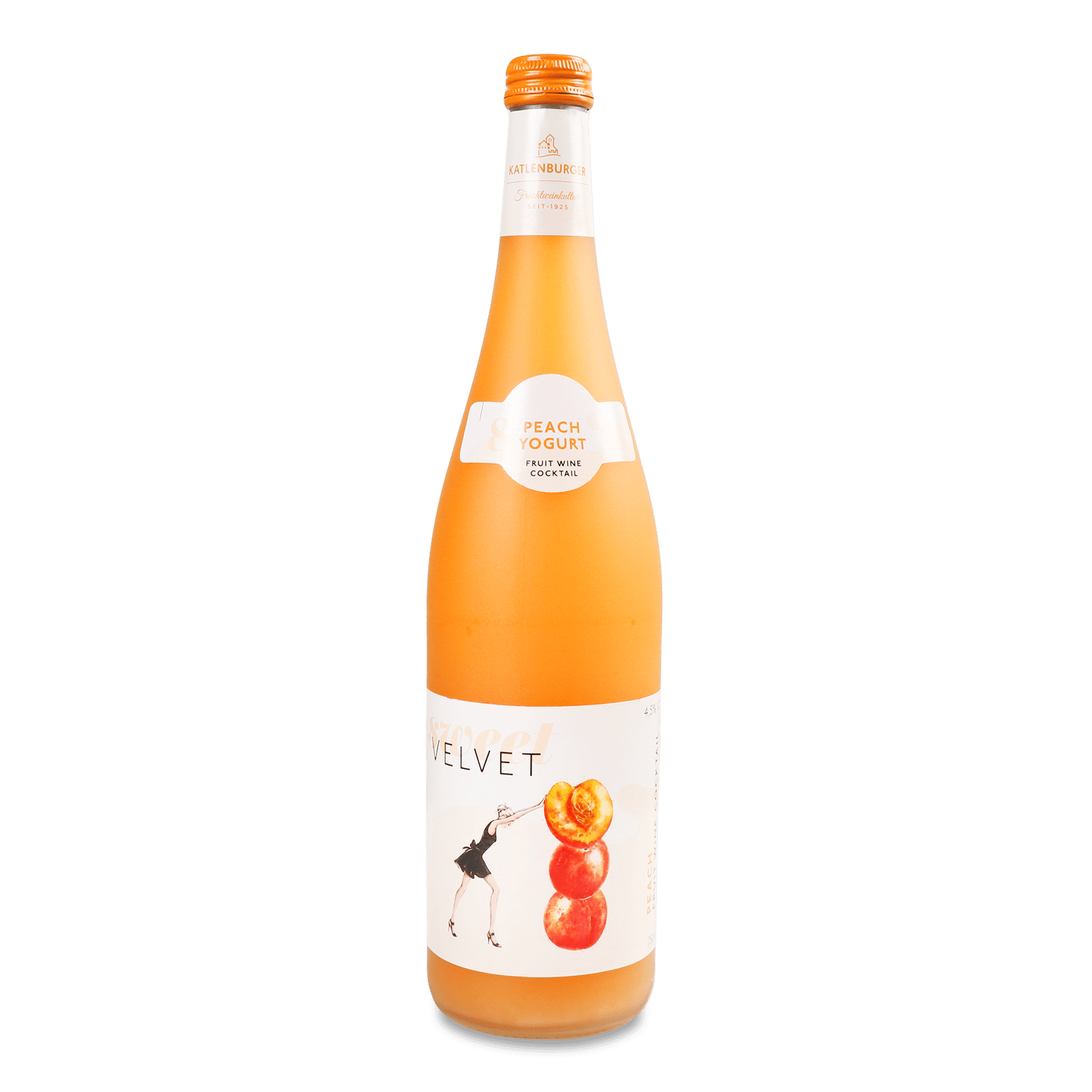 Напій винний Katlenburger Sweet Velvet персик - 1