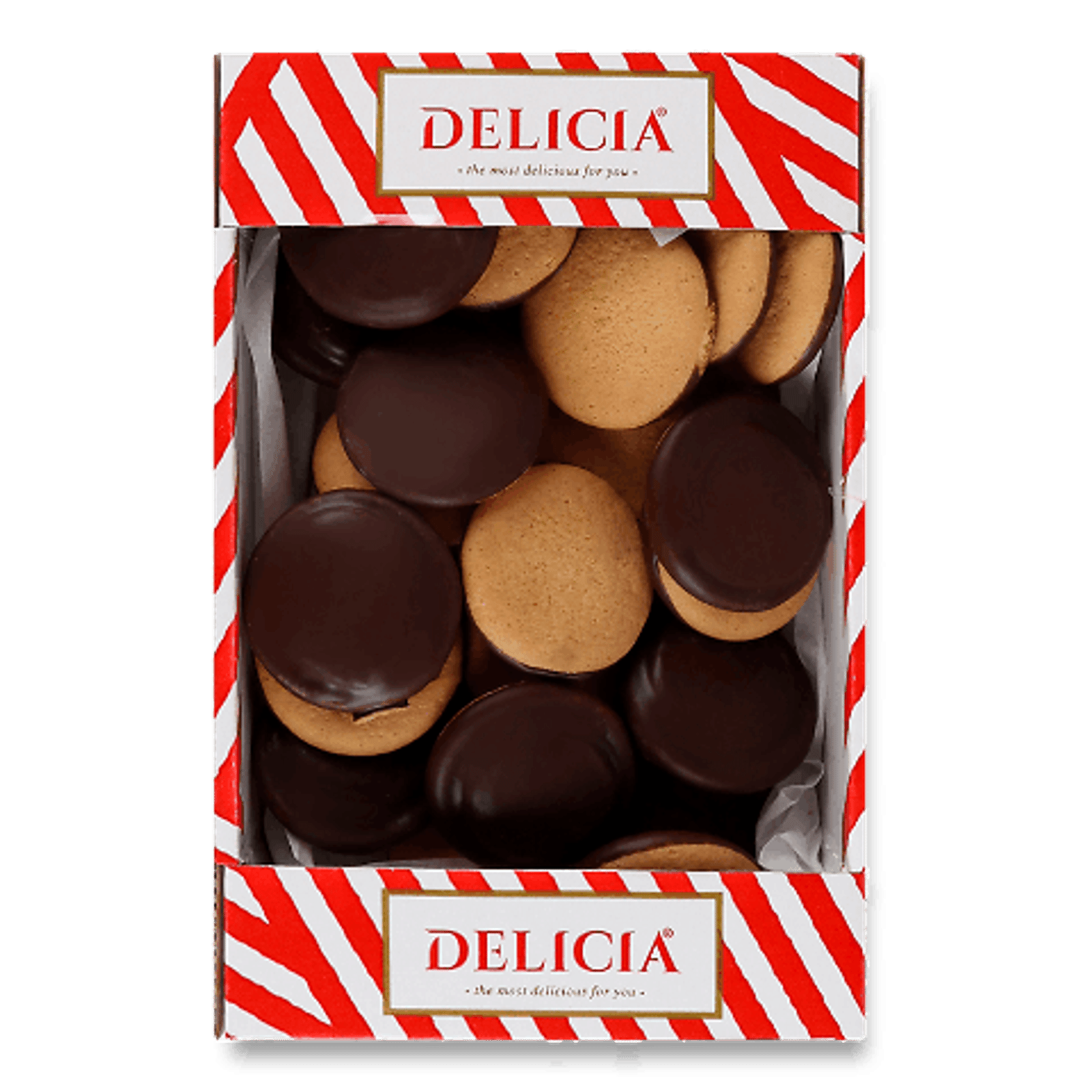 Печиво Delicia зі смаком вишні здобне - 1