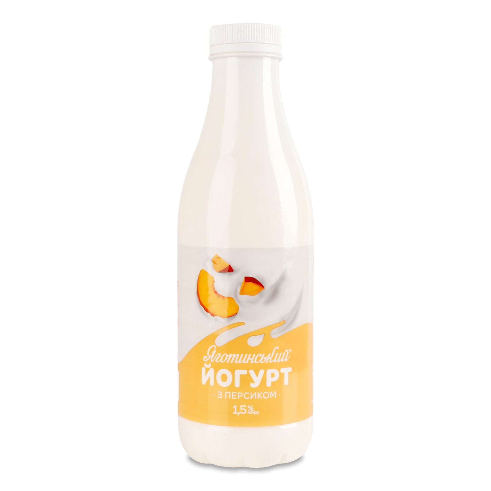 Йогурт Яготинський персик 1,5% пляшка - 1