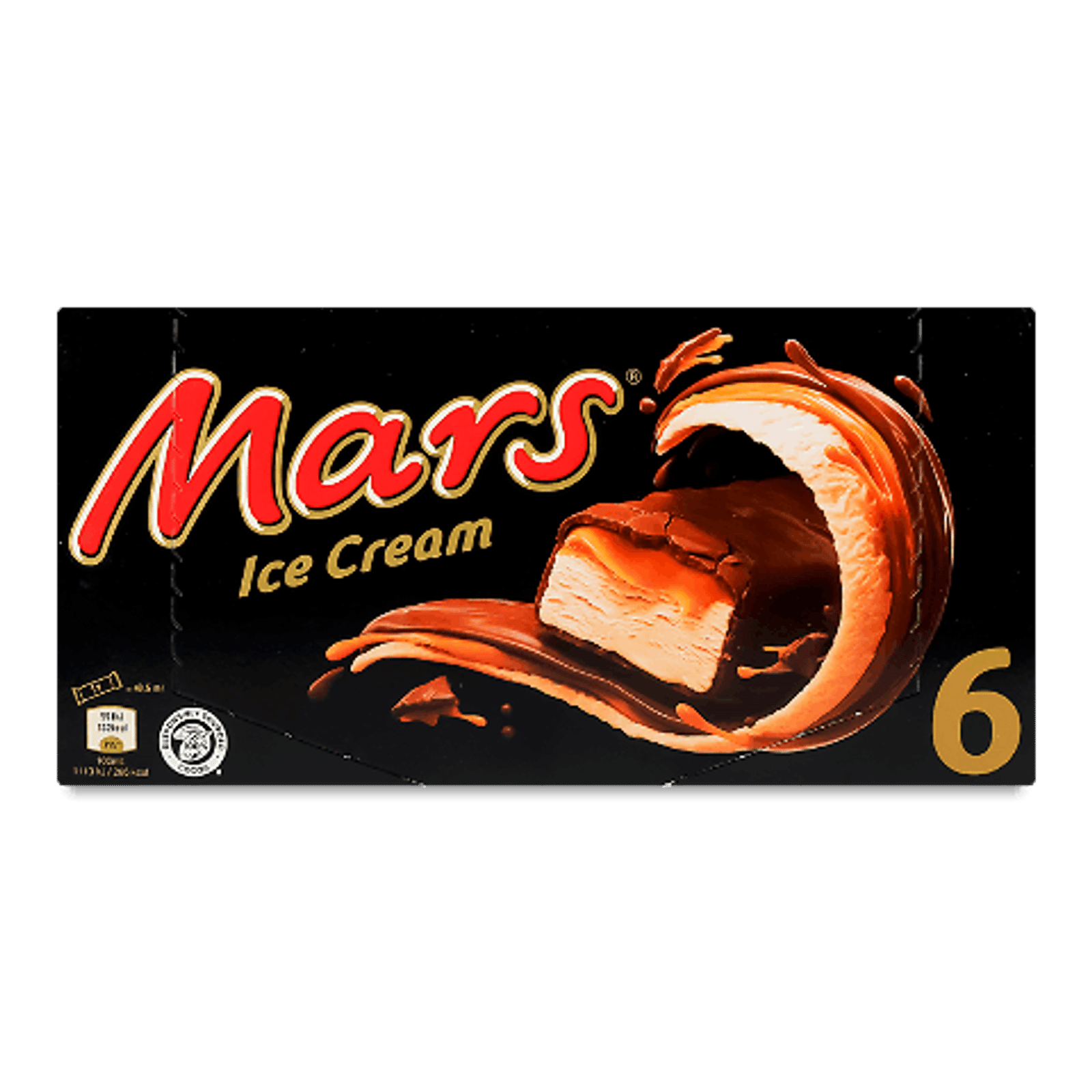 Морозиво Mars молочне з карамеллю - 1