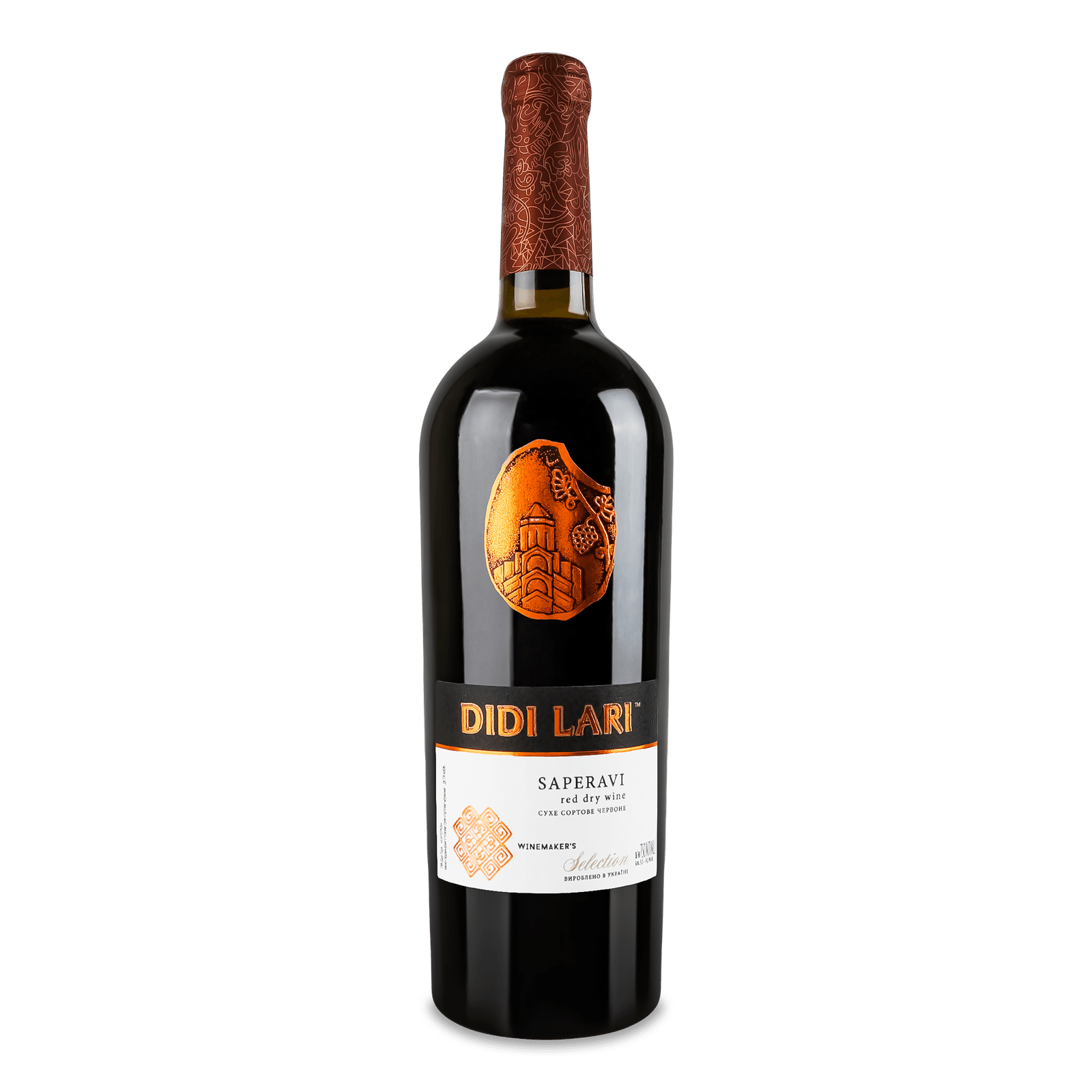 Вино Adjari Saperavi червоне сухе - 1