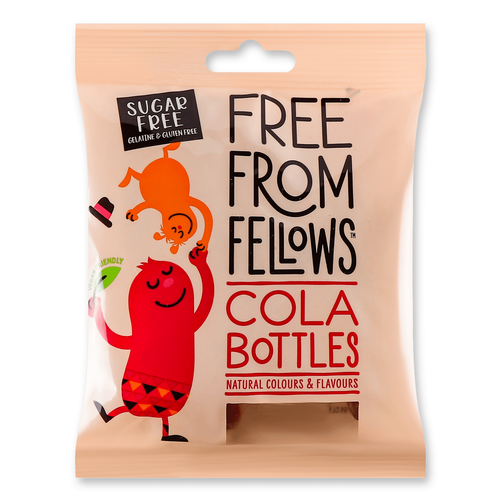 Цукерки Free From Fellows Cola Bottles жувальні - 1