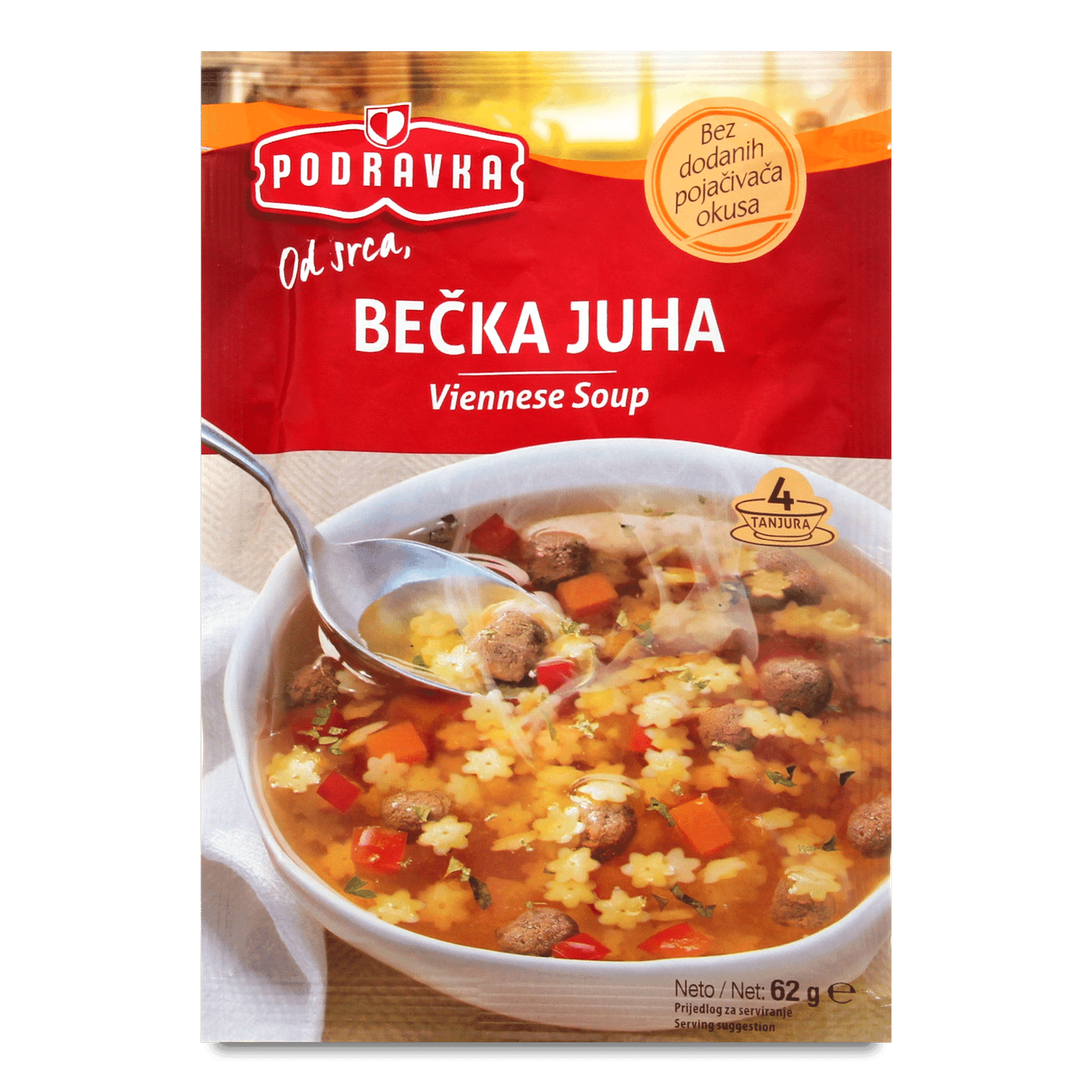 Суп Podravka по-віденськи м'ясний - 1