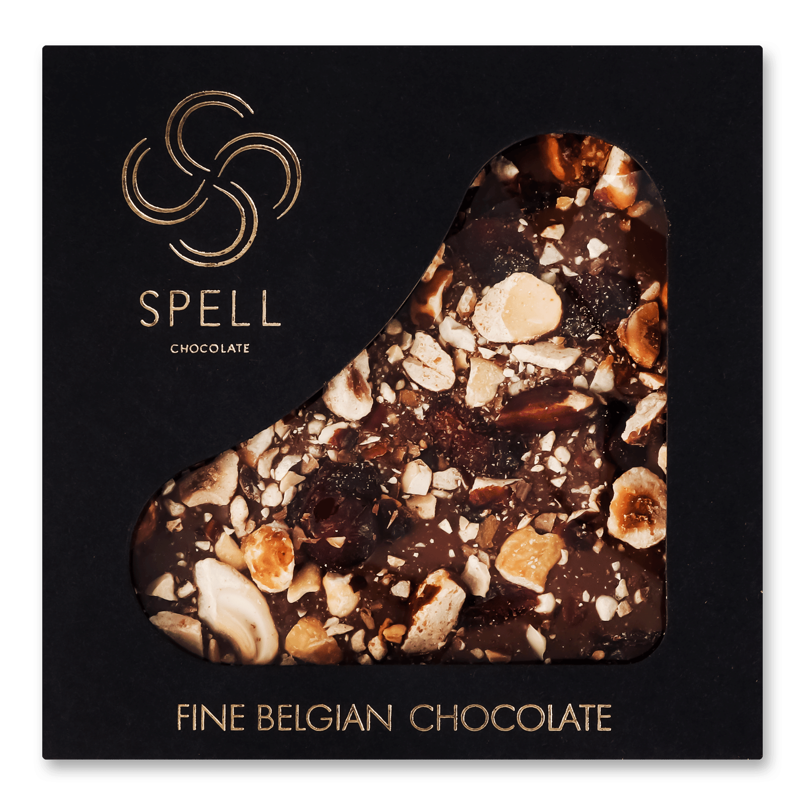 Шоколад Spell Плитка з молочного шоколаду та горіхового асорті - 1