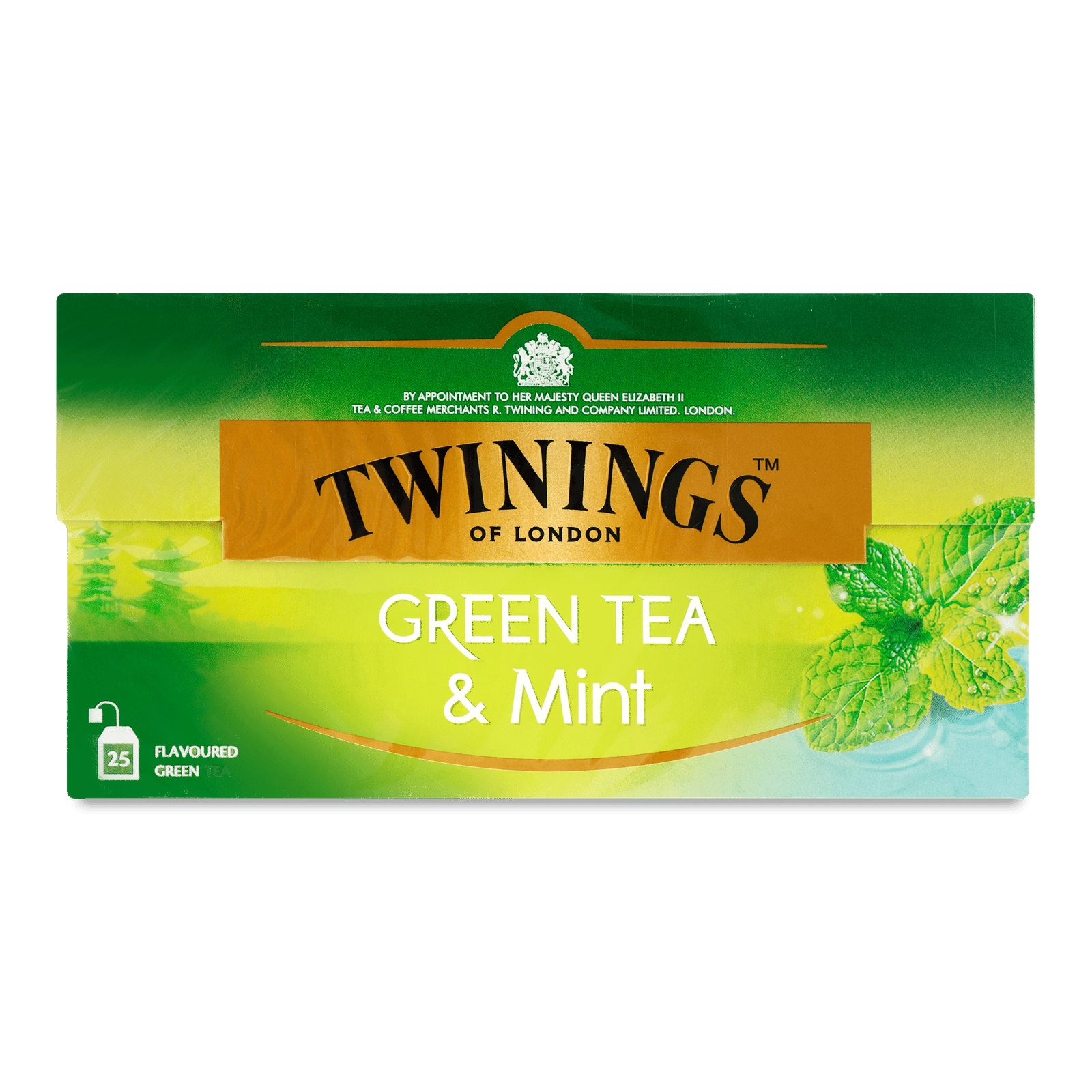 Чай зелений Twinings з м'ятою - 1