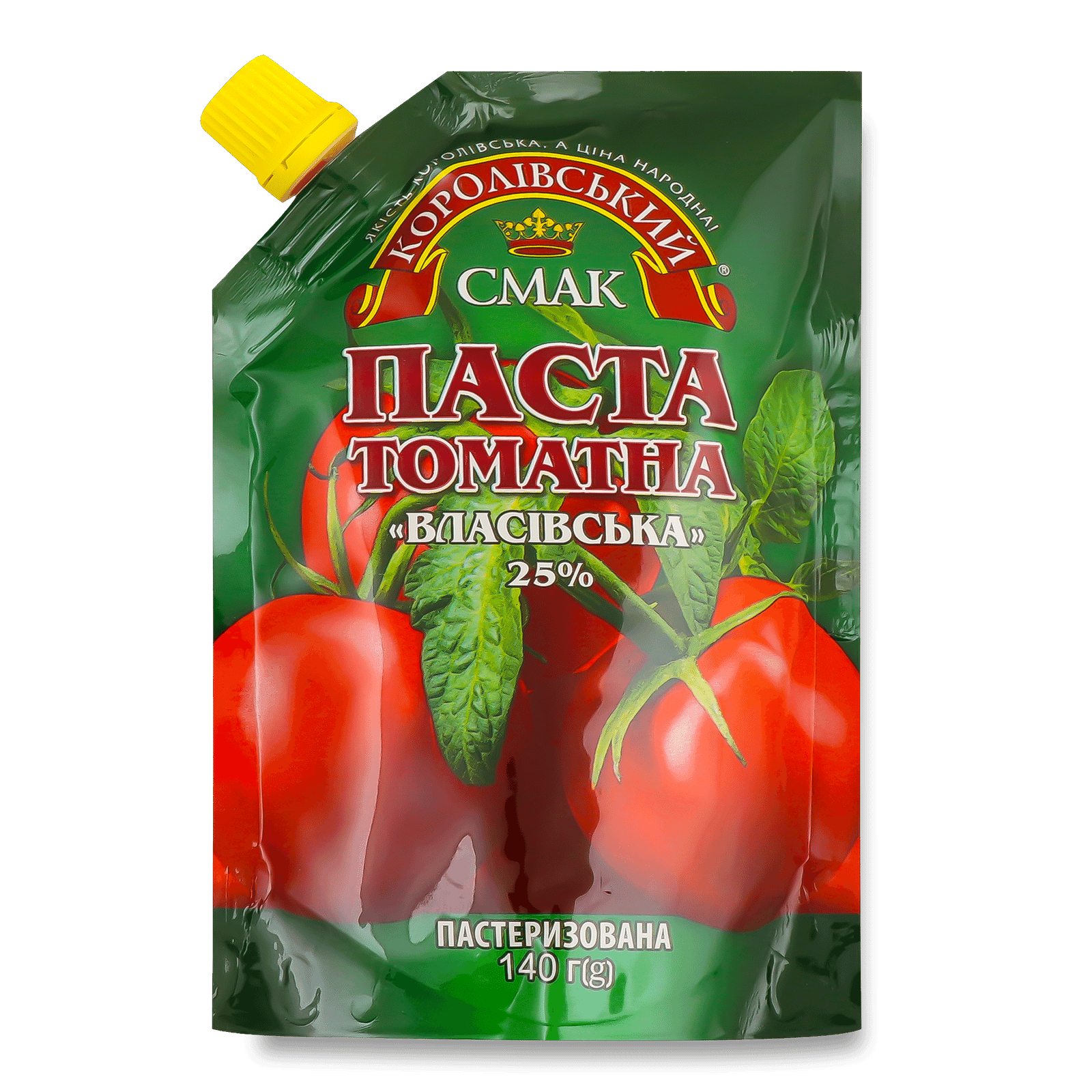 Паста томатна Королівський смак Власівька 25% д/п - 1