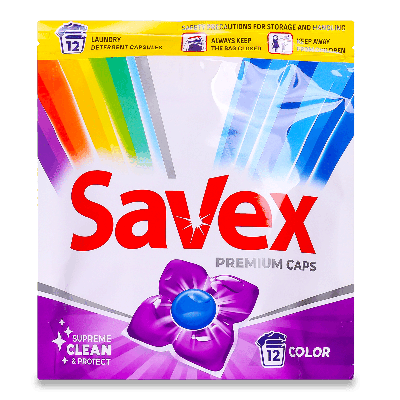 Капсули для прання Savex Super caps color - 1