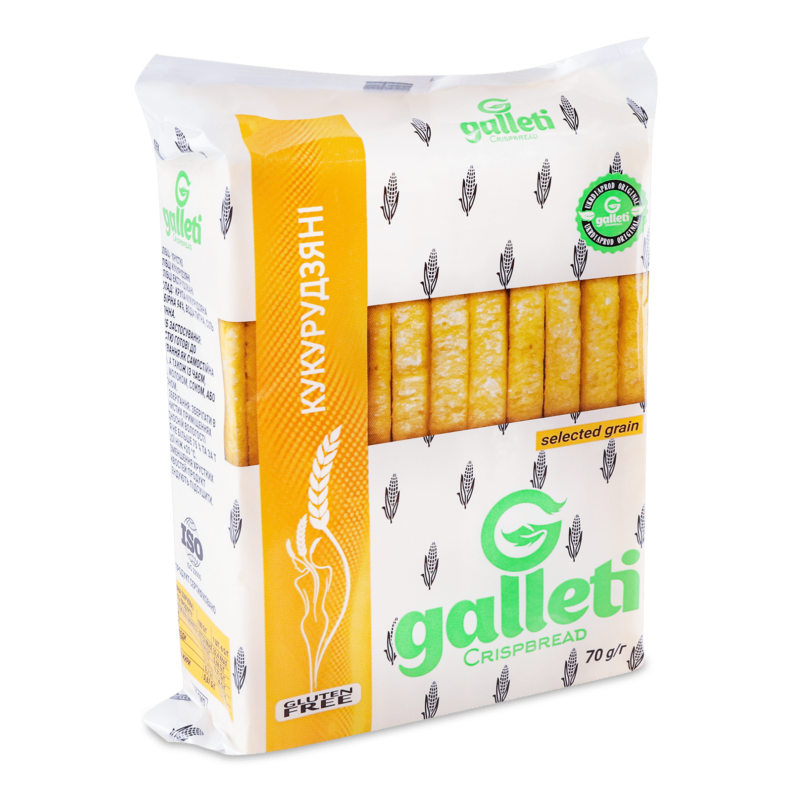 Хлібці Galleti кукурудзяні - 1