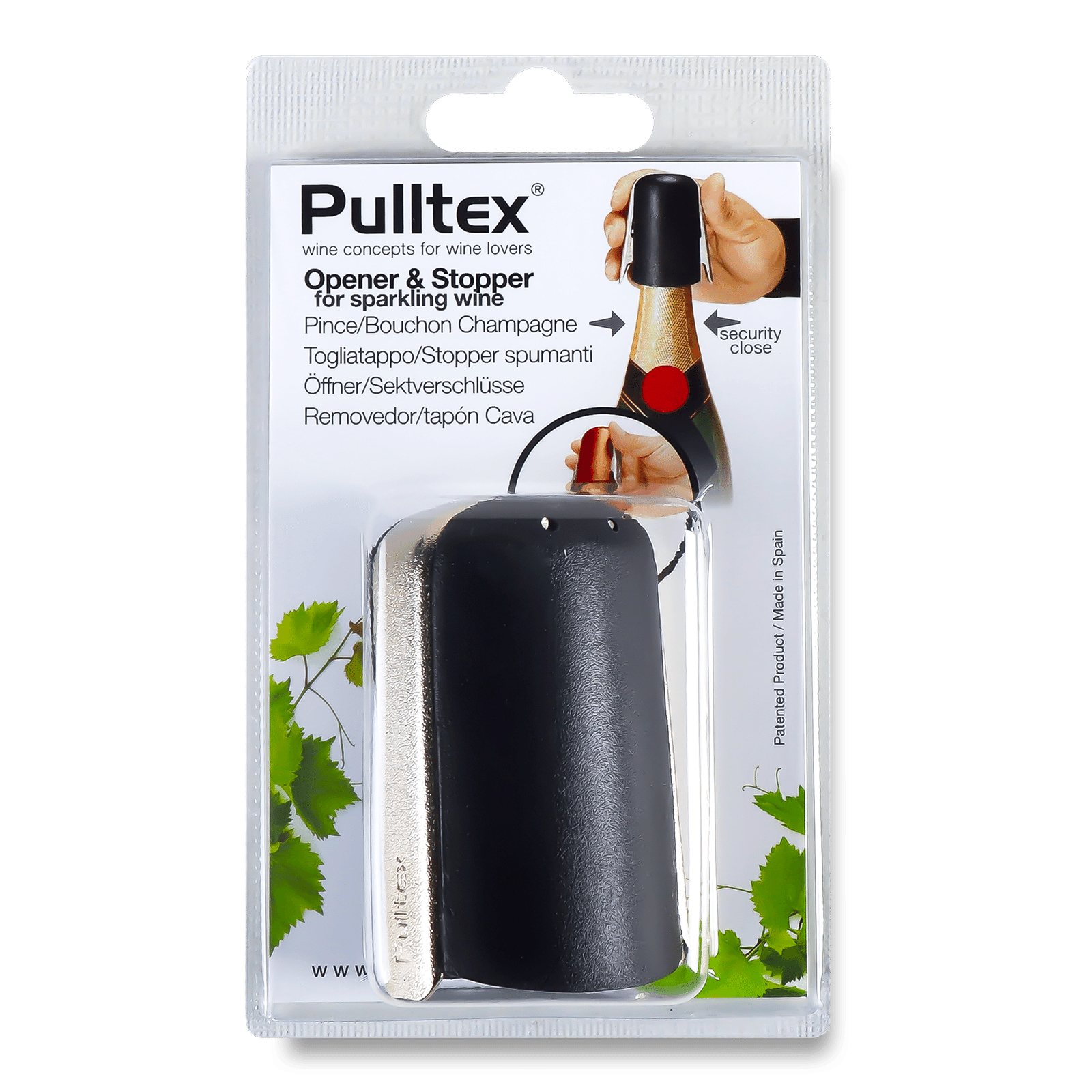 Пробка-штопор для шампанського Pulltex - 1