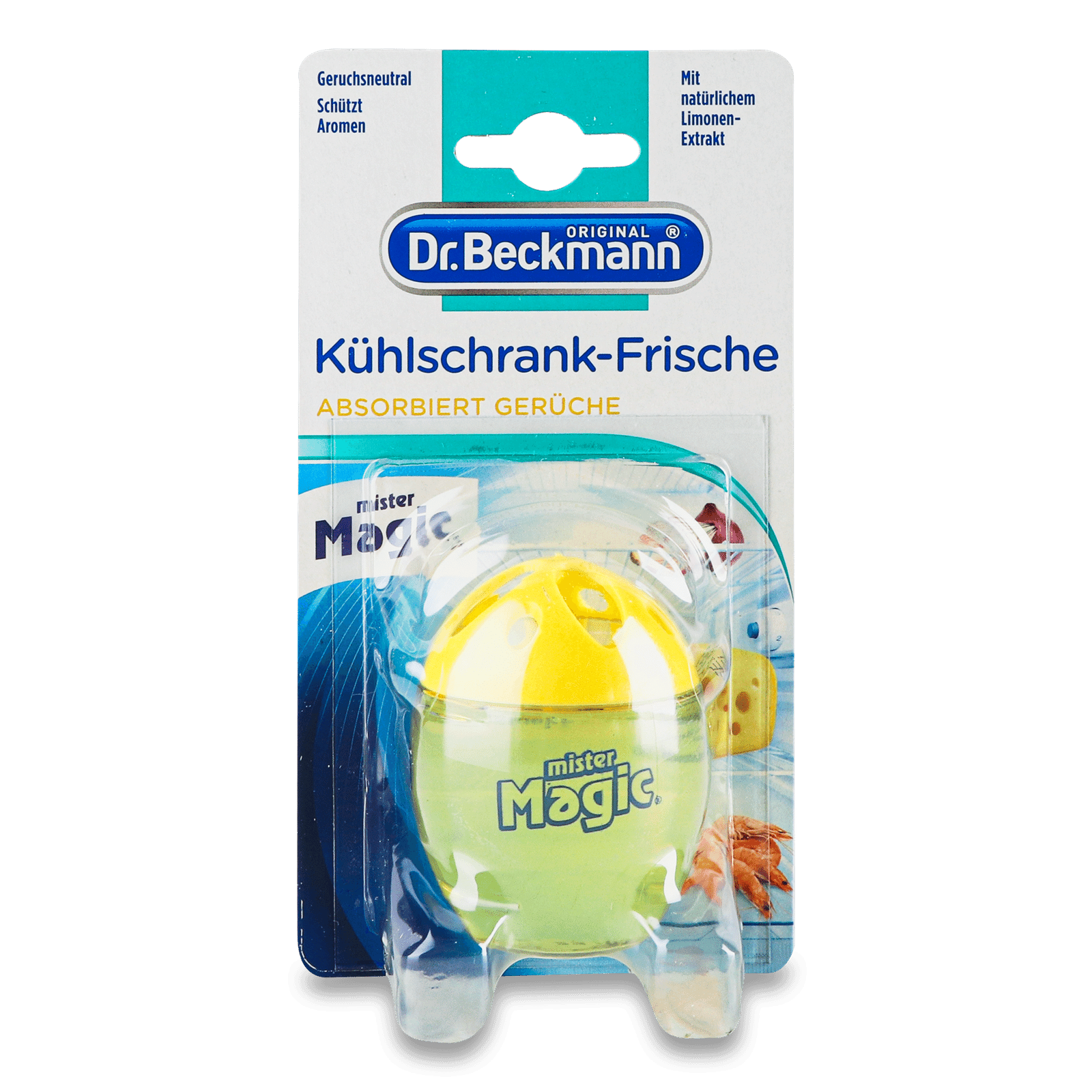 Поглинач запаху для холодильника Dr.Beckmann лимон - 1