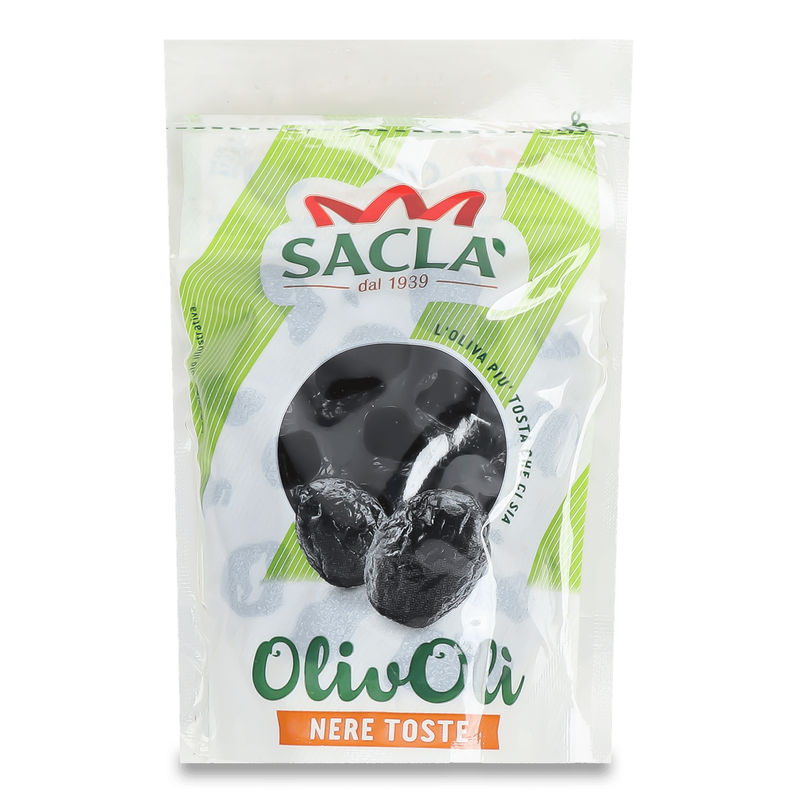 Оливки Sacla чорні в'ялені - 1