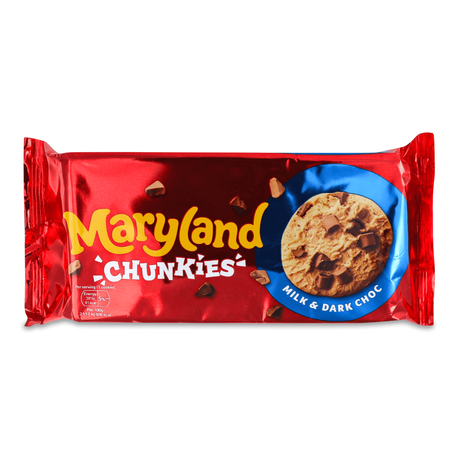 Печиво MaryLand зі шматочками молочного та чорного шоколаду - 1