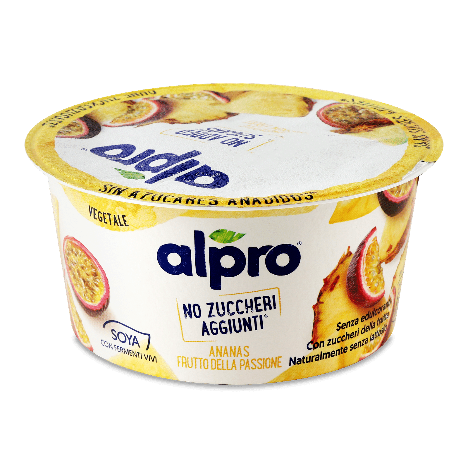 Десерт Alpro соєвий ферментований ананас-маракуйя - 1